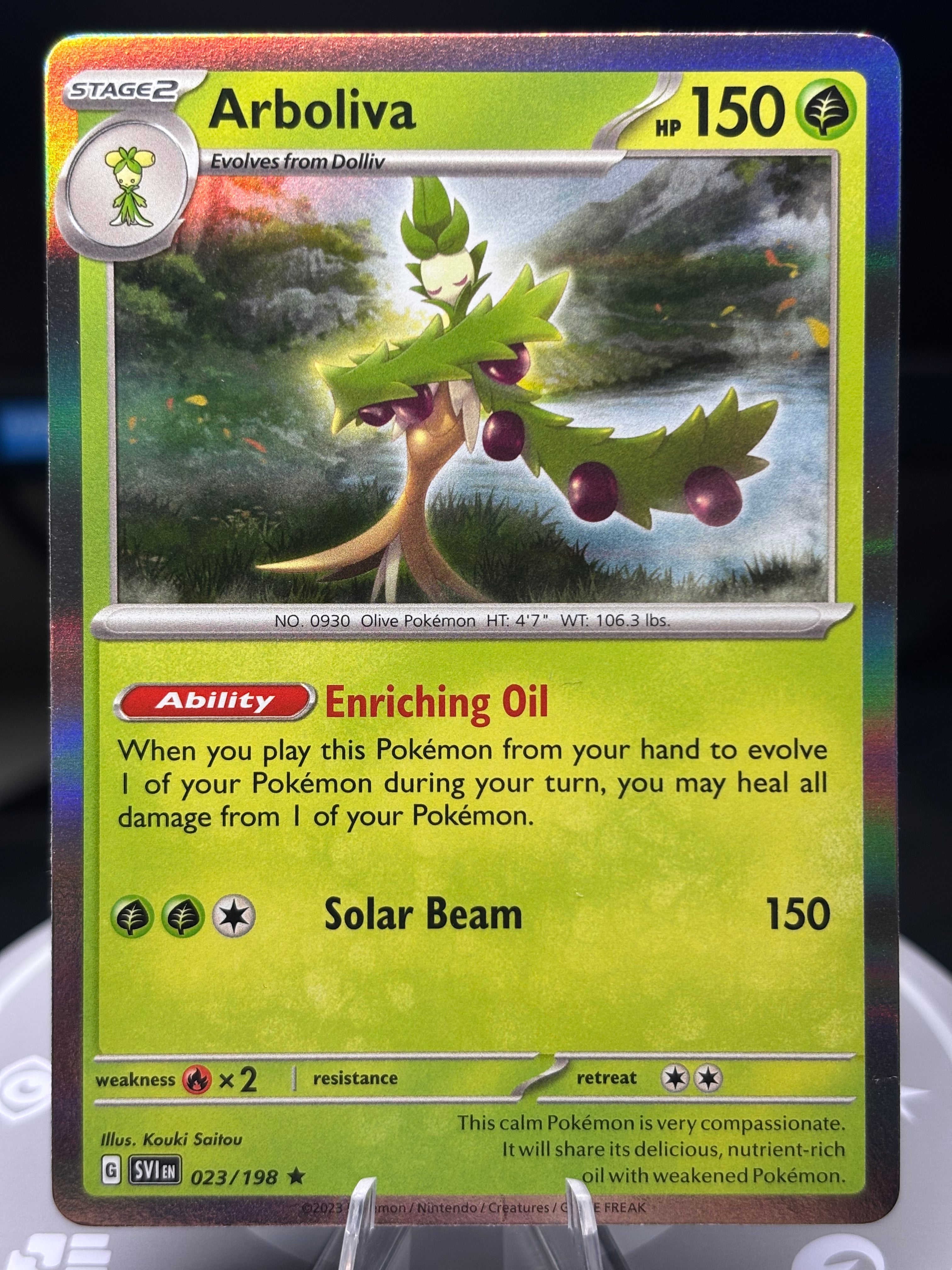 Arboliva 023/198 Holo - Scarlet And Violet