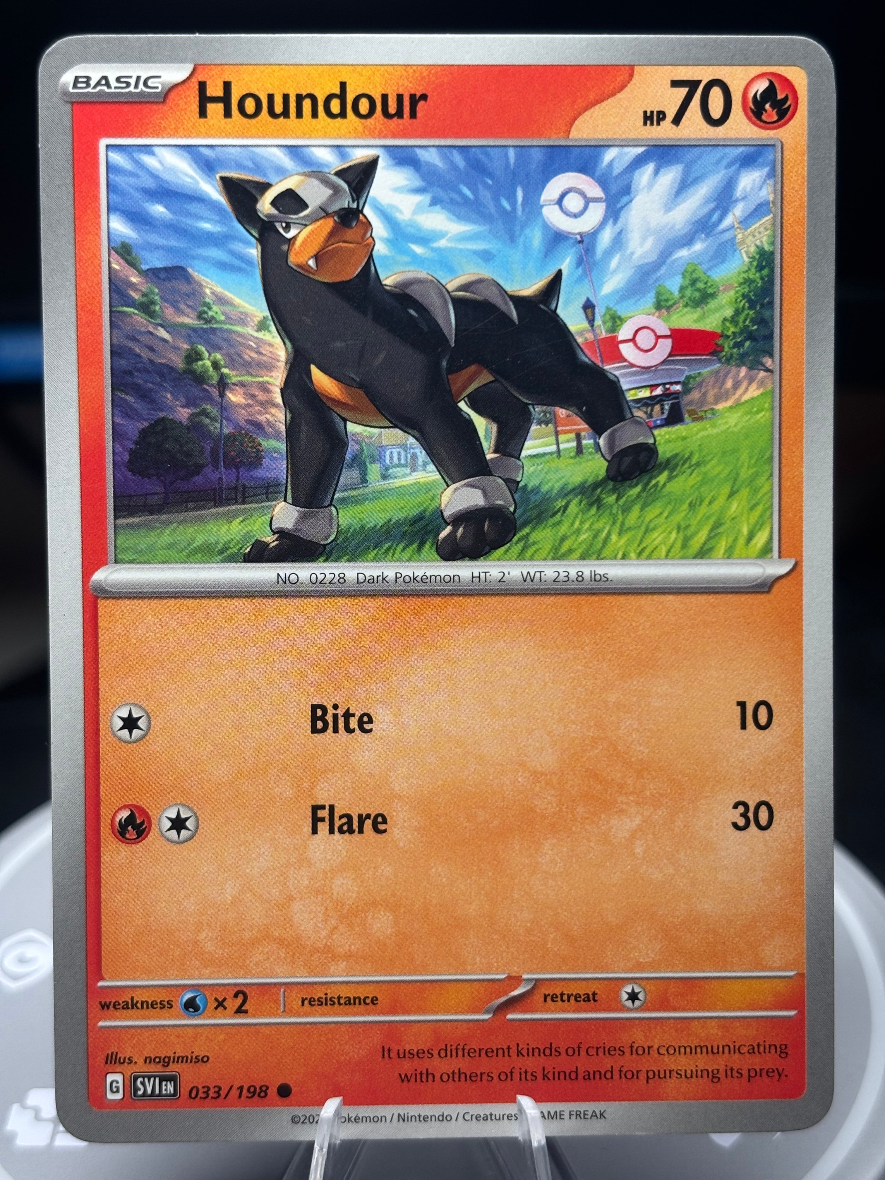 Scarlet and Violet - Houndour 033/198