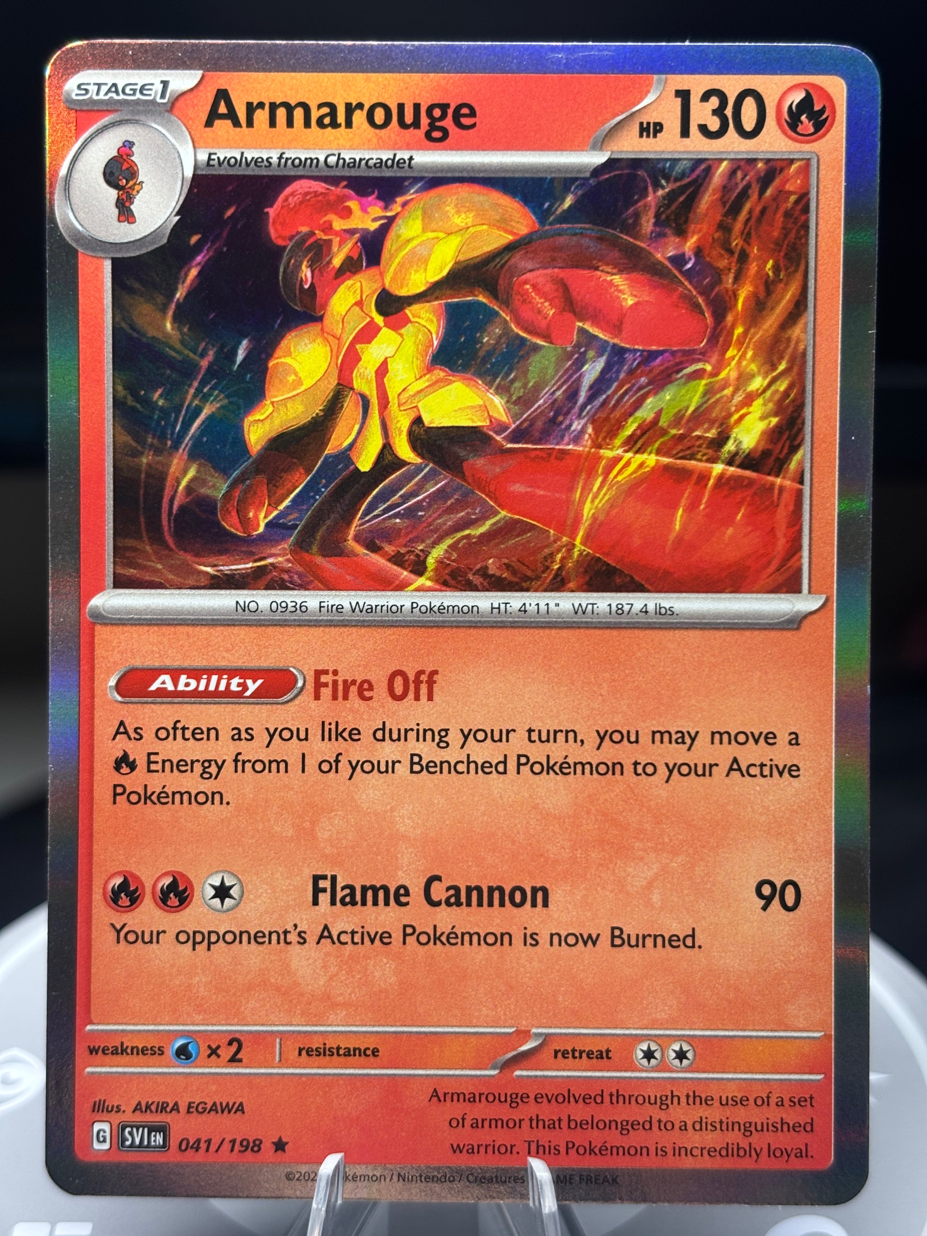 Armarouge 041/198 - Scarlet and Violet - Holo