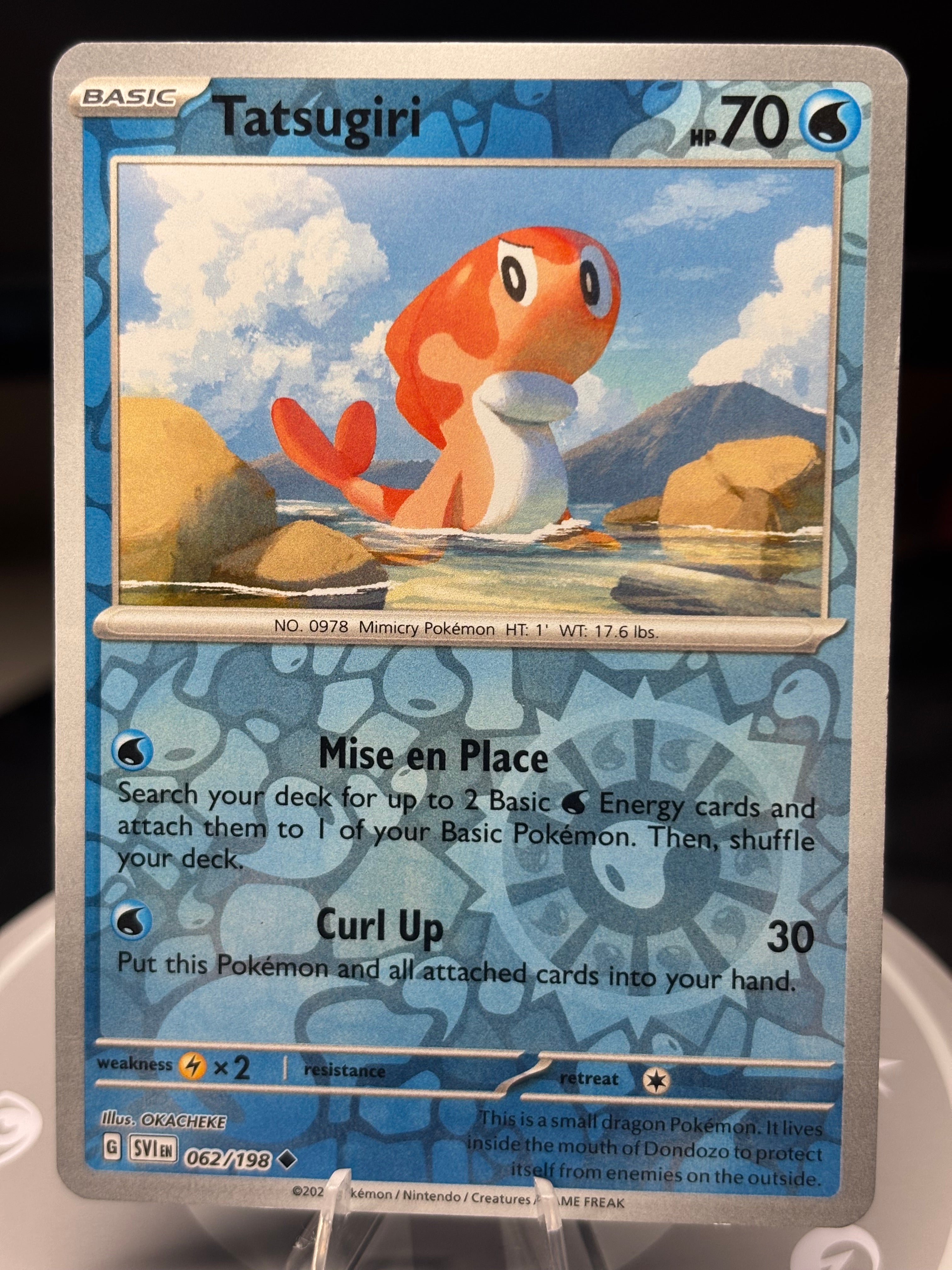 Tatsugiri 062/198 - Reverse Holo - Scarlet and Violet Base