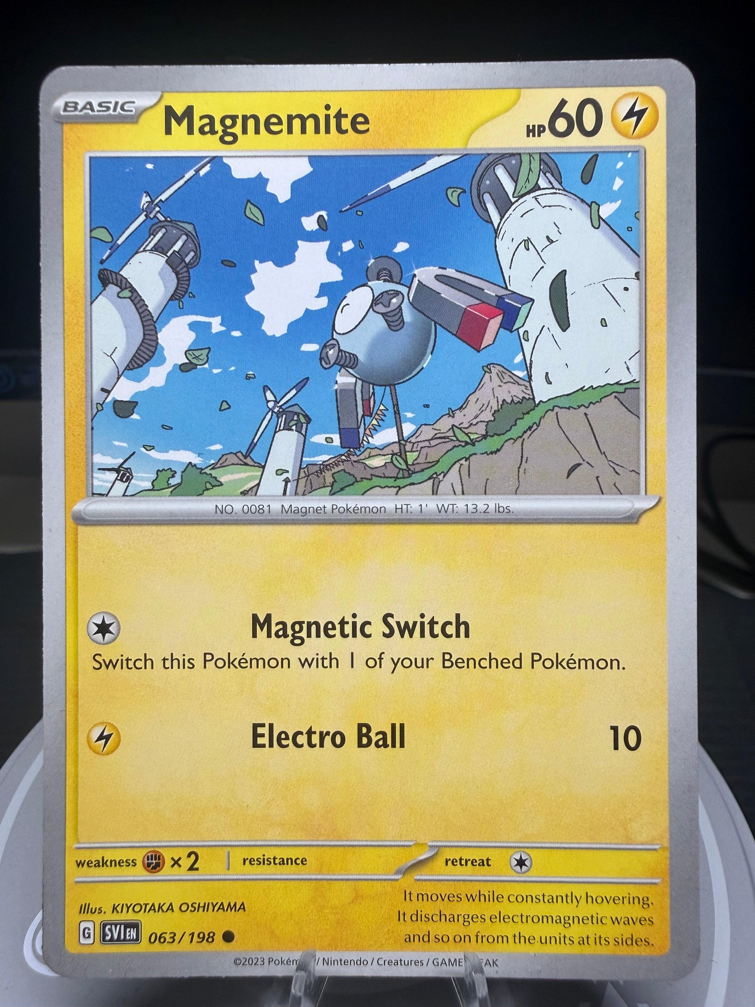 Magnemite - 063/198 - Scarlet & Violet