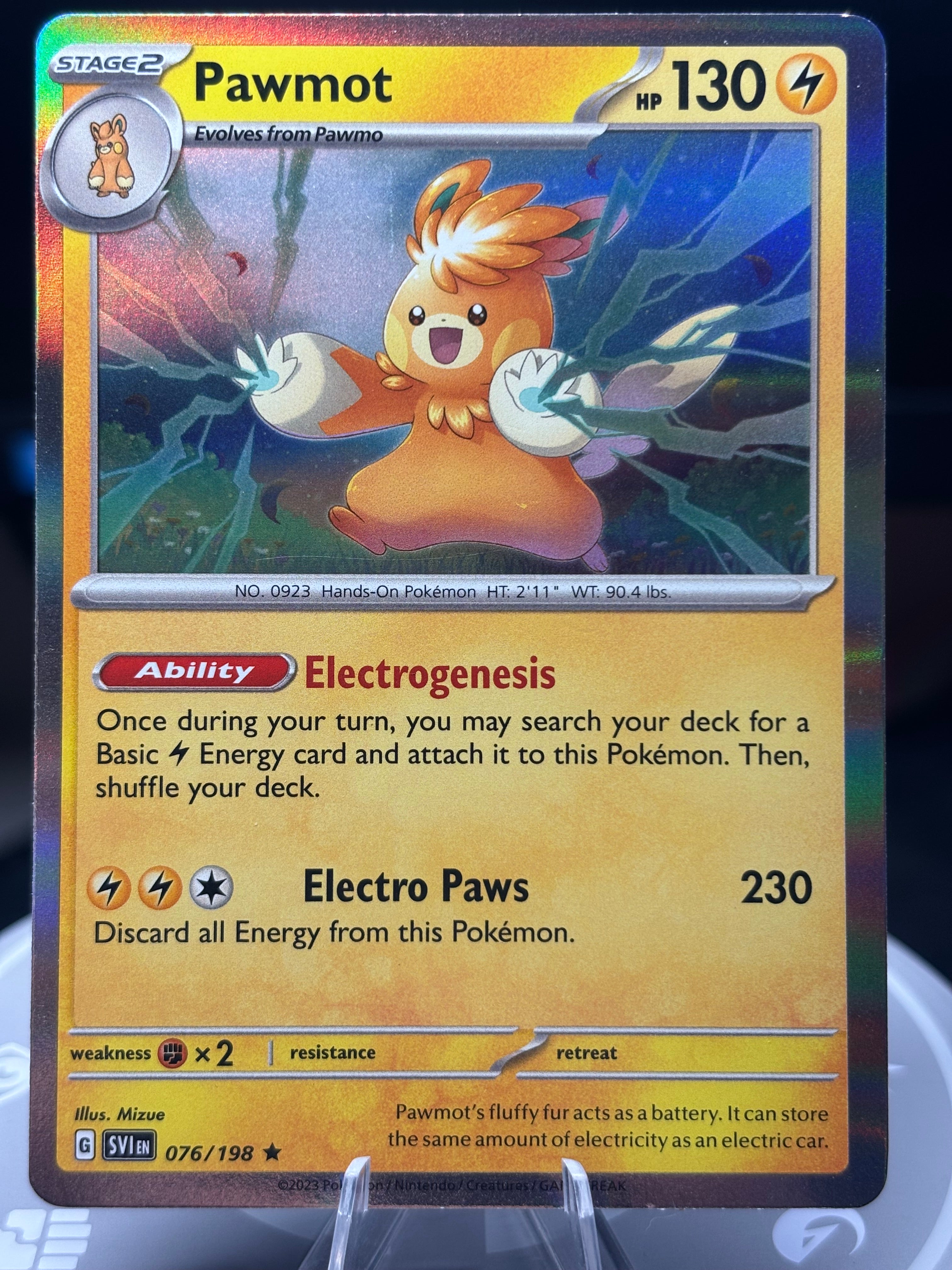 Pawmot 076/198 - Holo - Scarlet And Violet