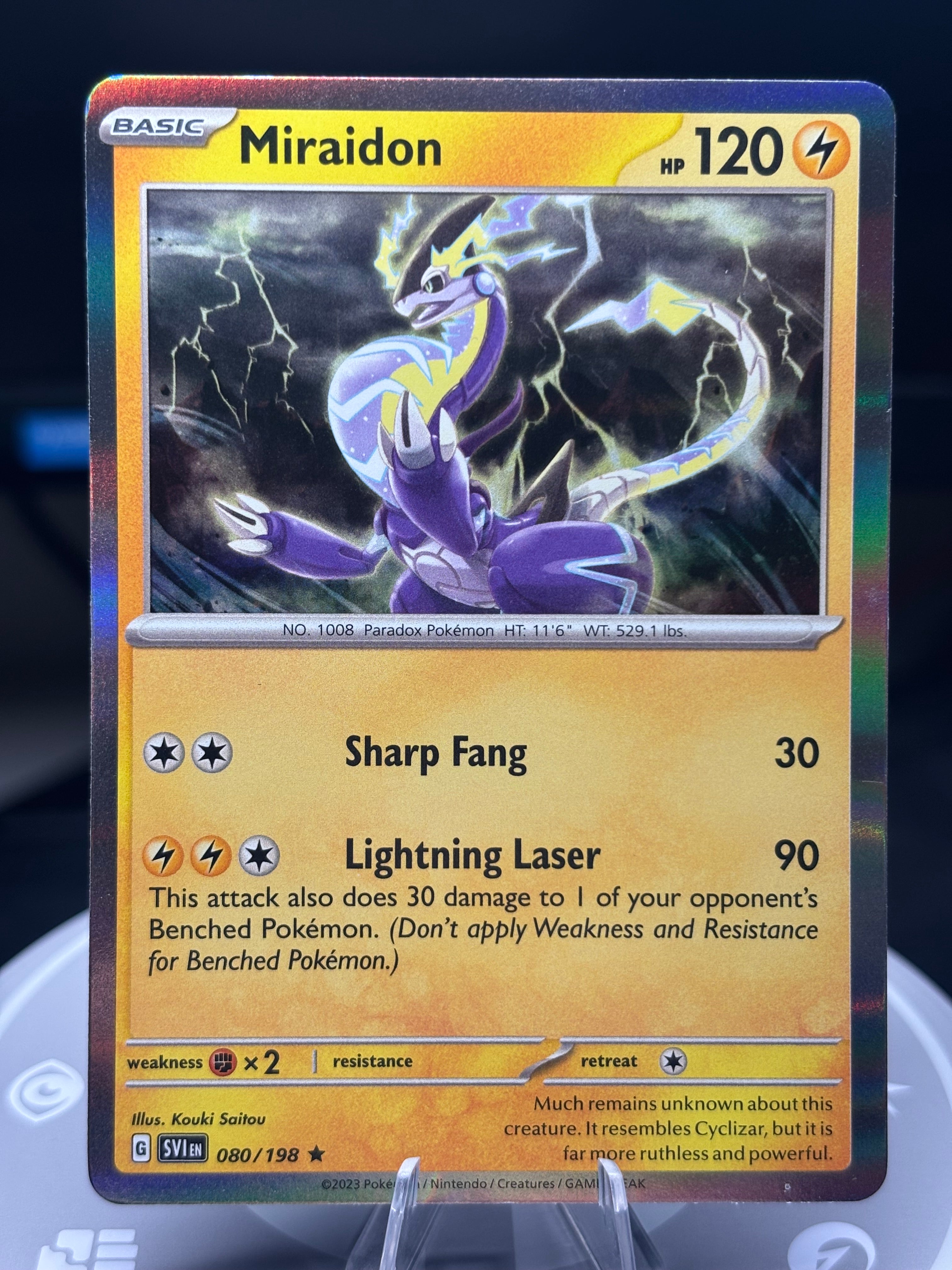 Miraidon 080/198 - Holo - Scarlet and Violet
