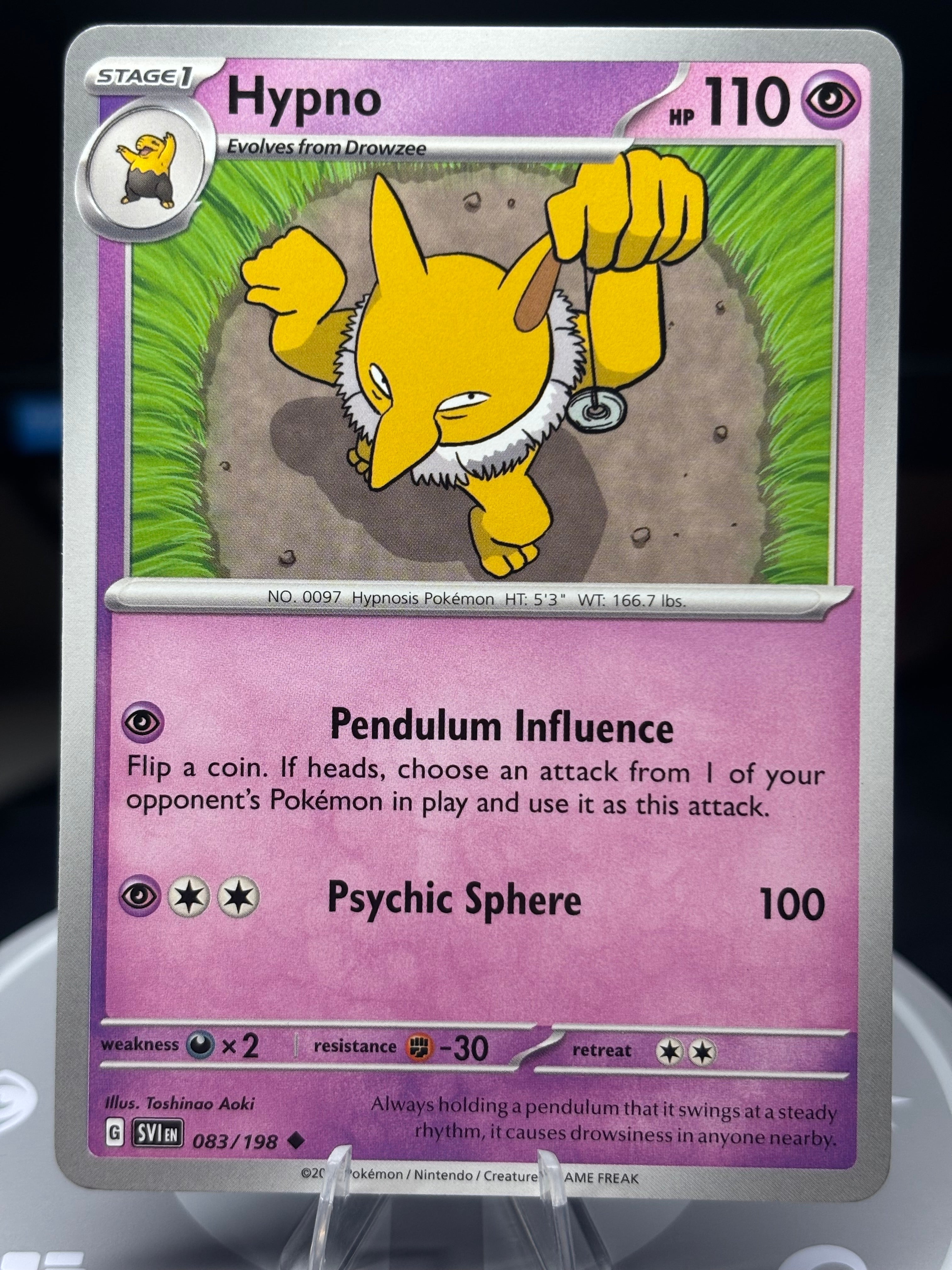 Hypno 083/198 - Holo - Scarlet And Violet