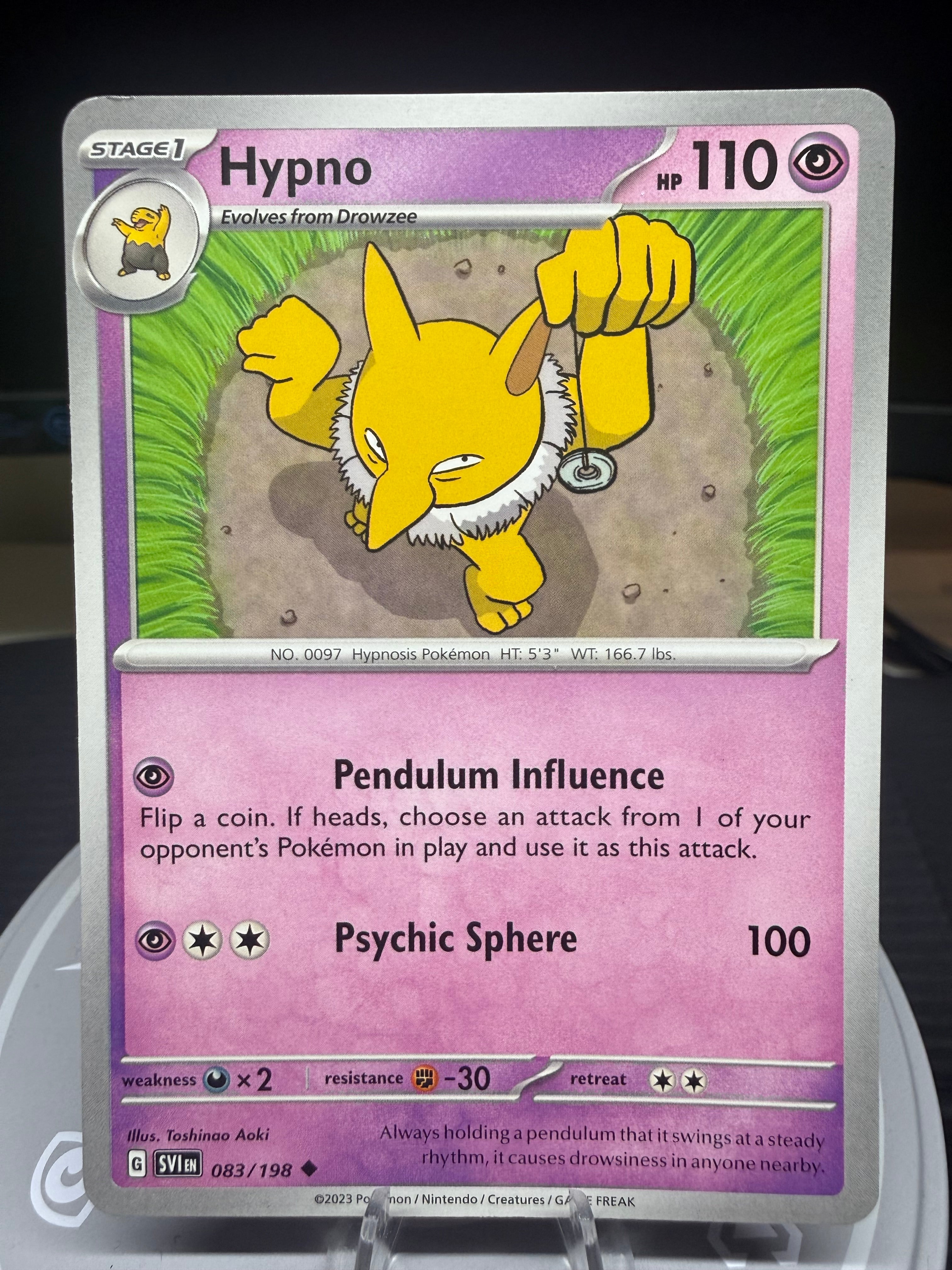 Hypno 083/198 - Scarlet & Violet
