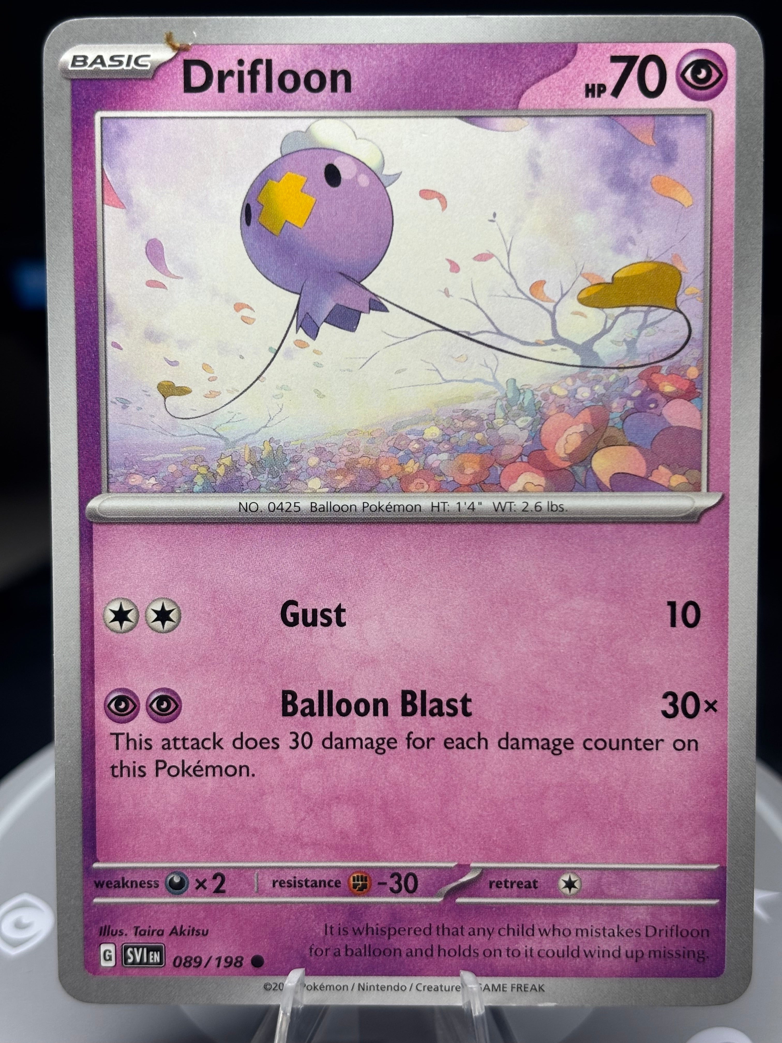 Scarlet and Violet - Drifloon - 089/198