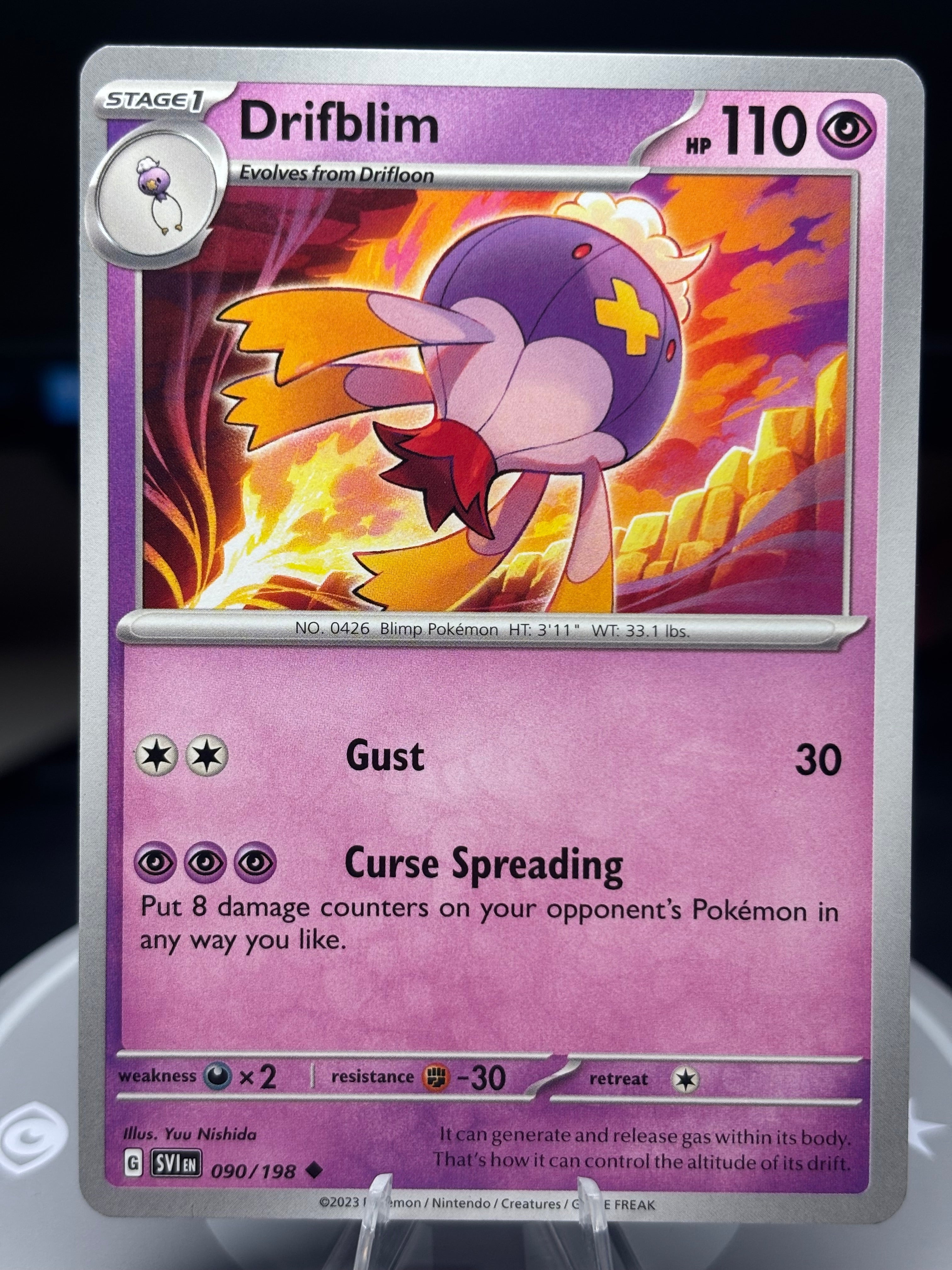 Drifblim 090/198 - Holo - Scarlet and Violet Base
