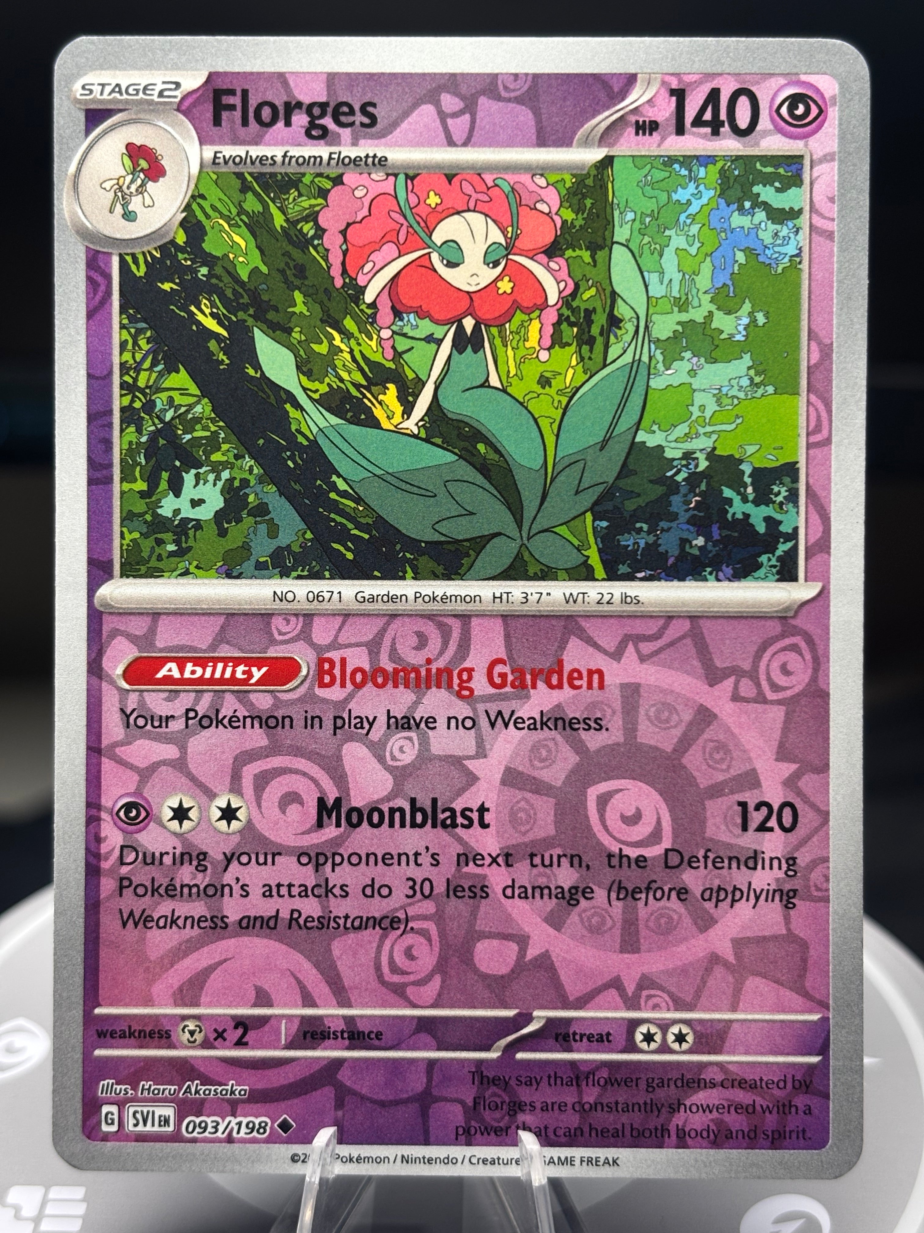 Florges 093/198 - Scarlet And Violet