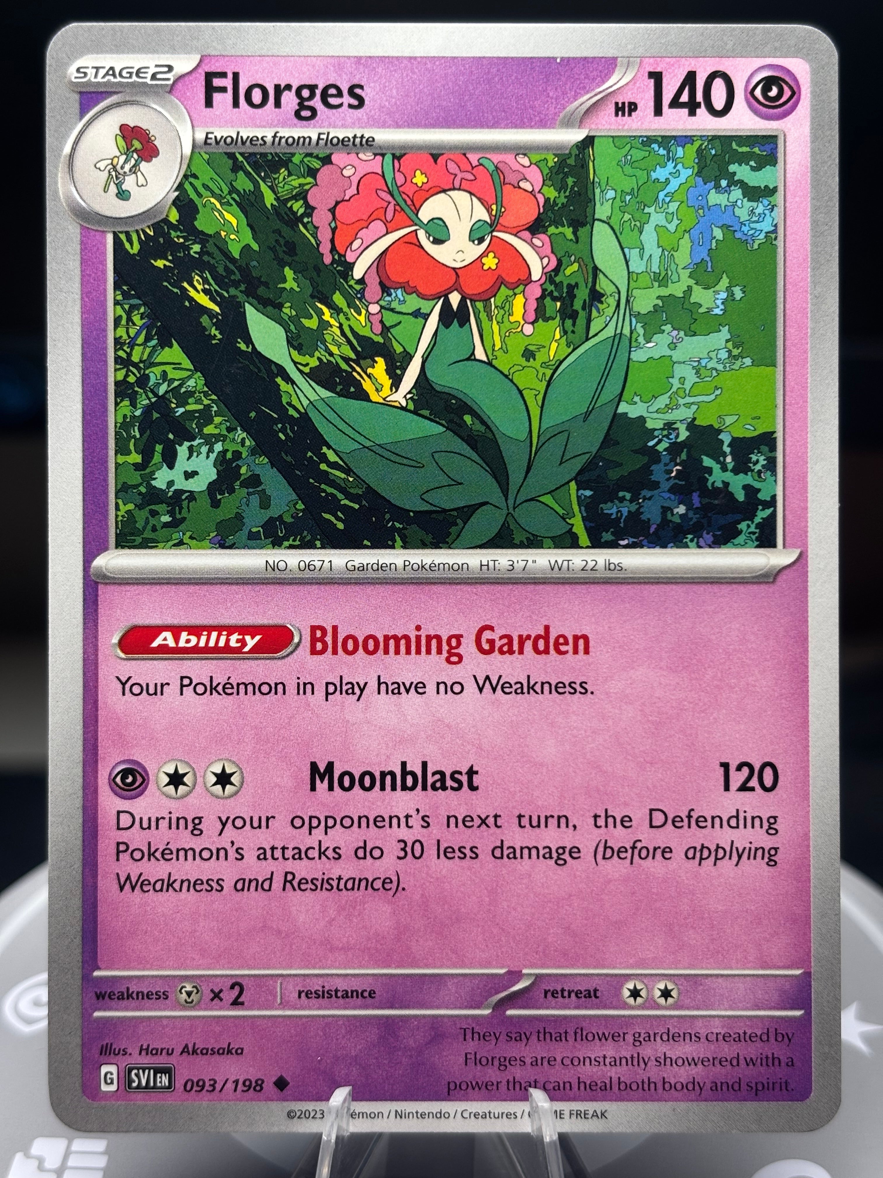 Florges 093/198 - Scarlet And Violet