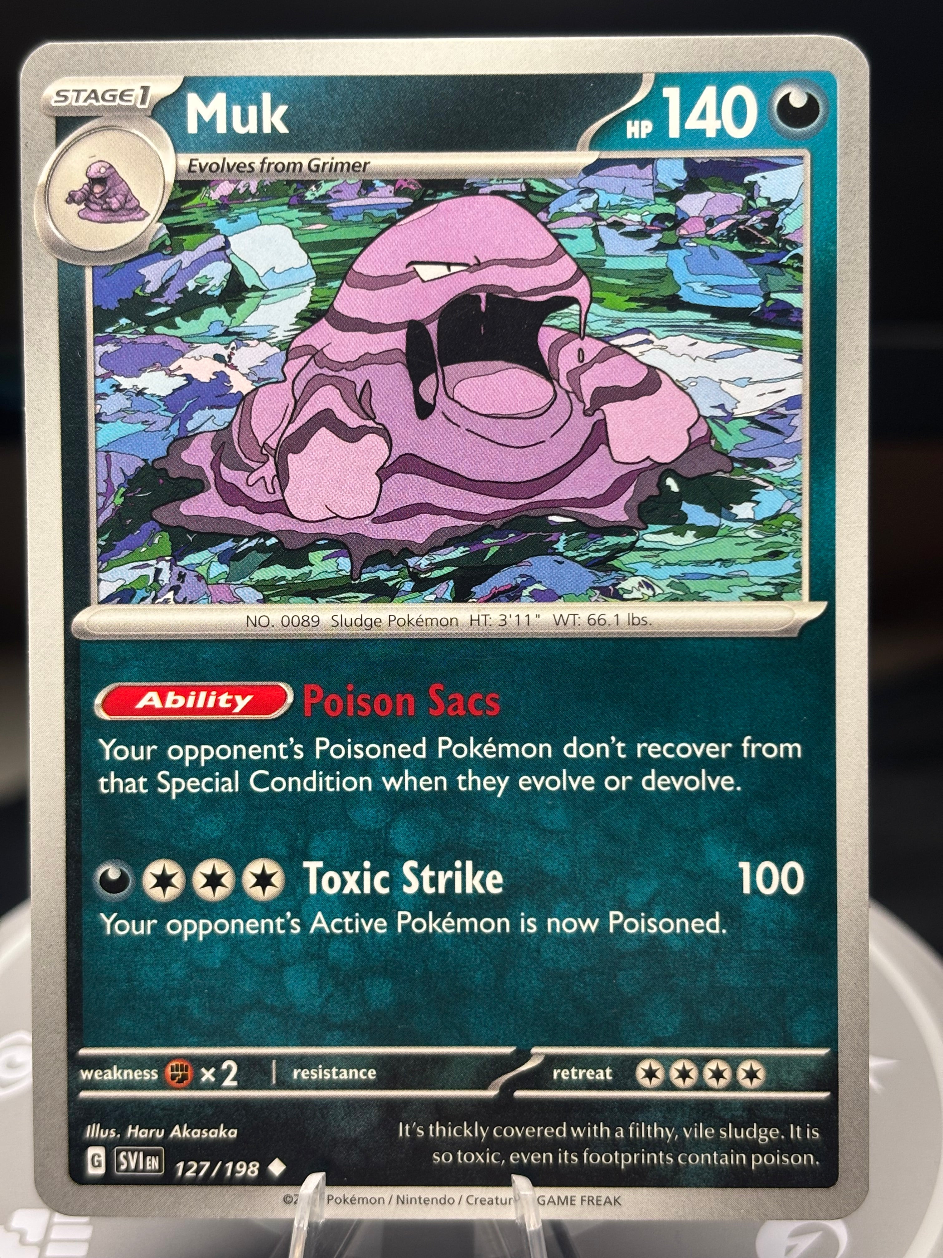 Muk - 127/198 - Scarlet & Violet