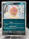 Spiritomb - 129/198 - Scarlet & Violet