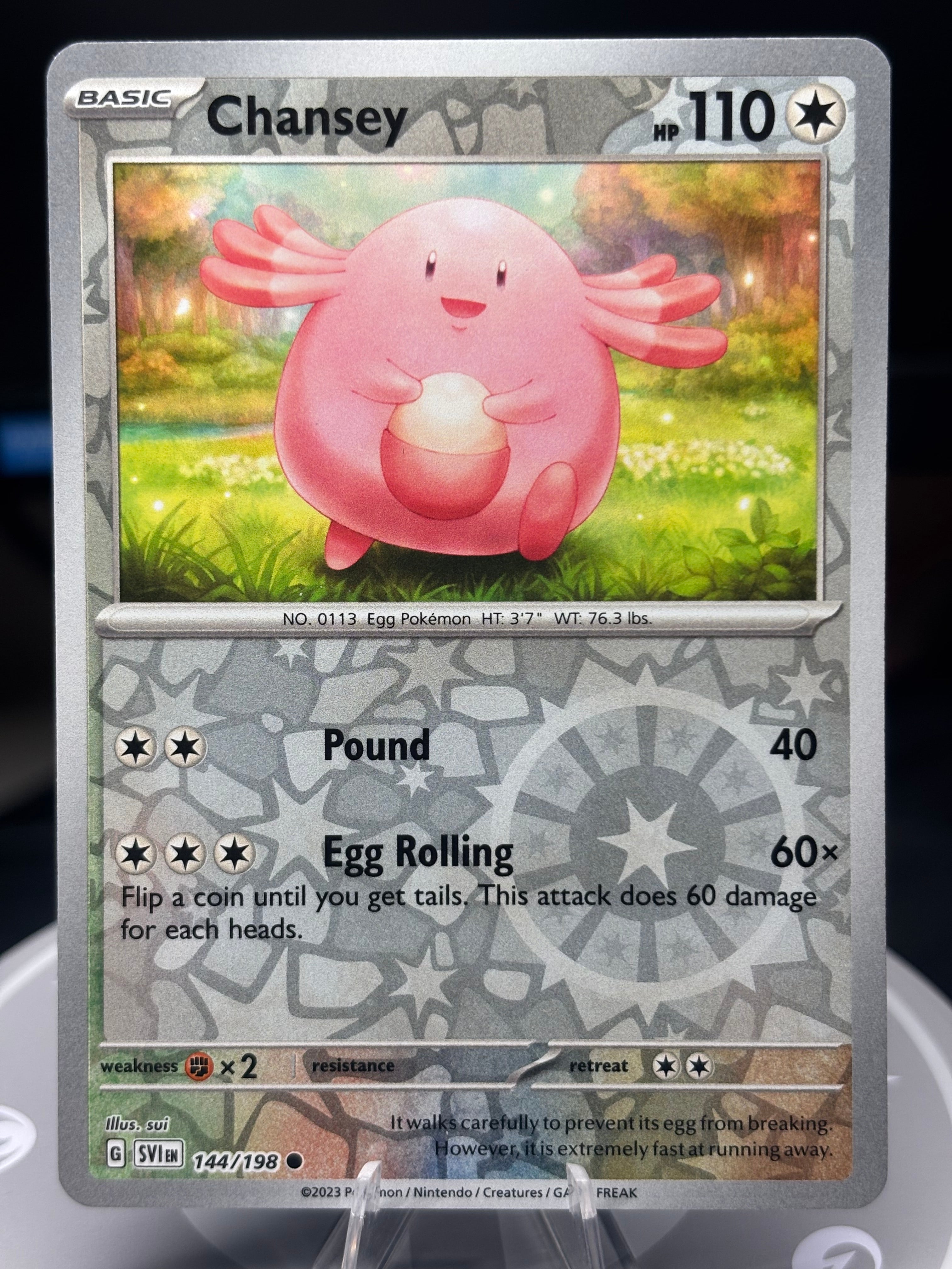 Chansey - 144/198 - Scarlet & Violet