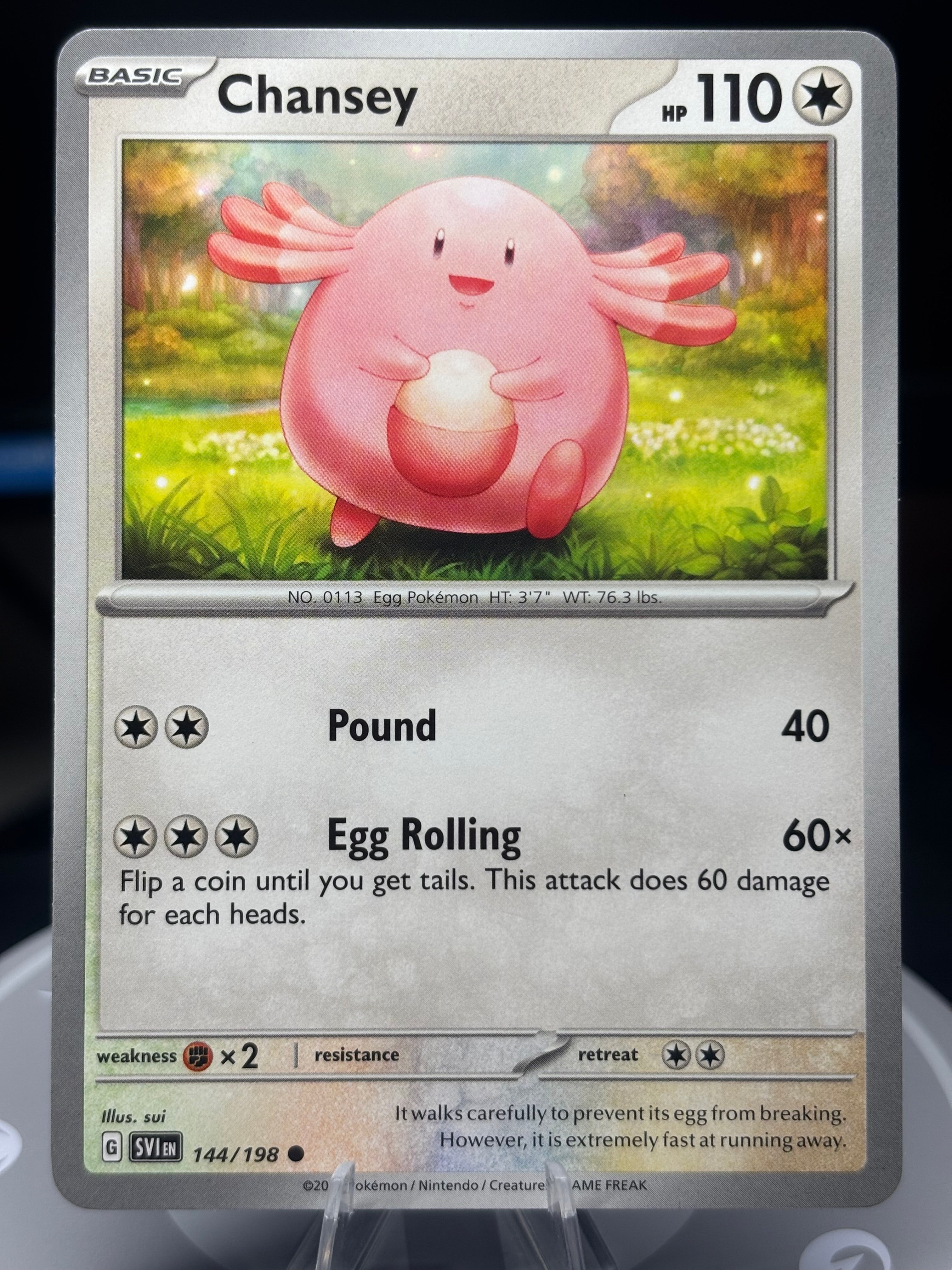 Chansey - 144/198 - Scarlet & Violet