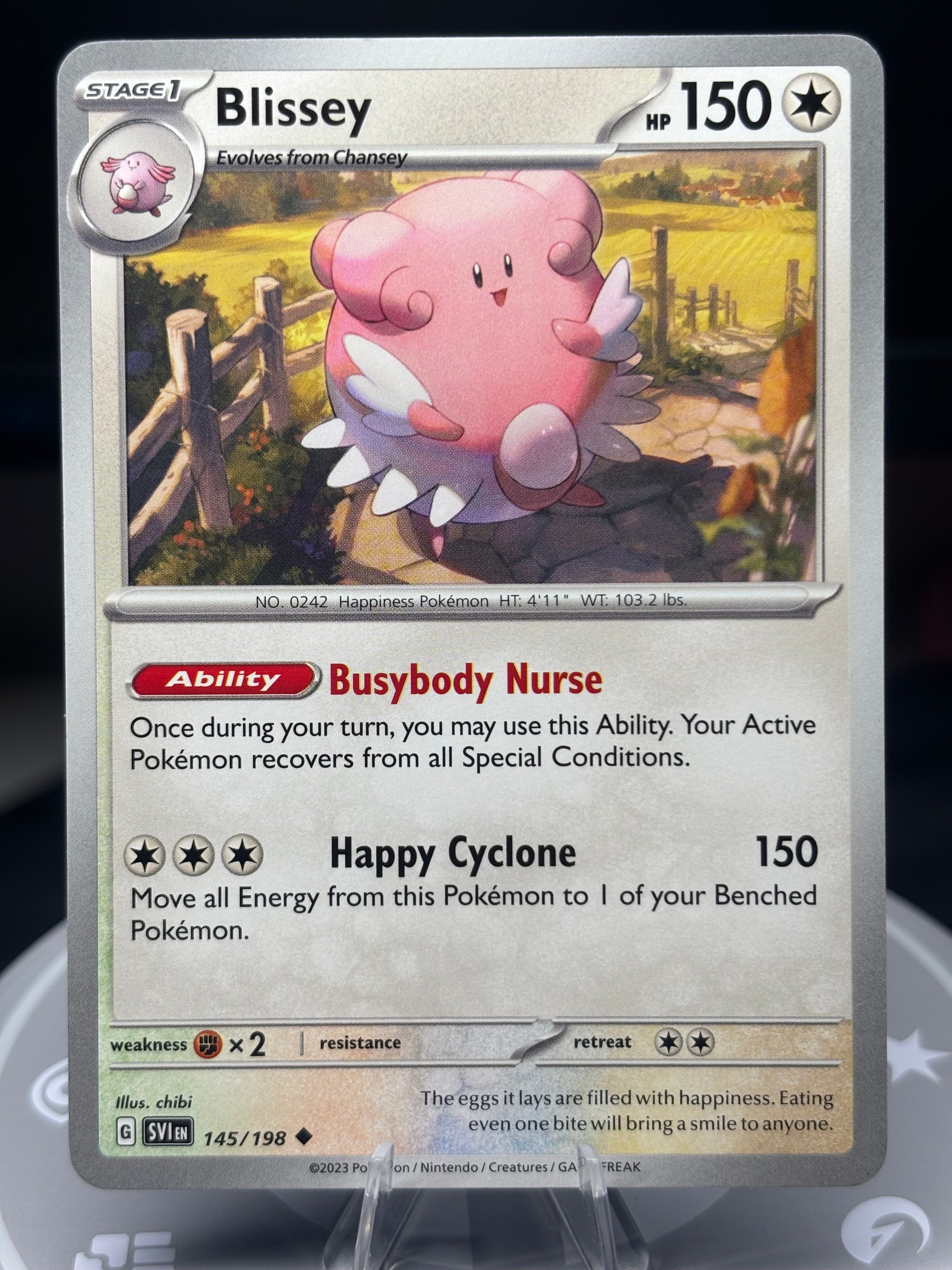 Chansey - 145/198 - Scarlet & Violet