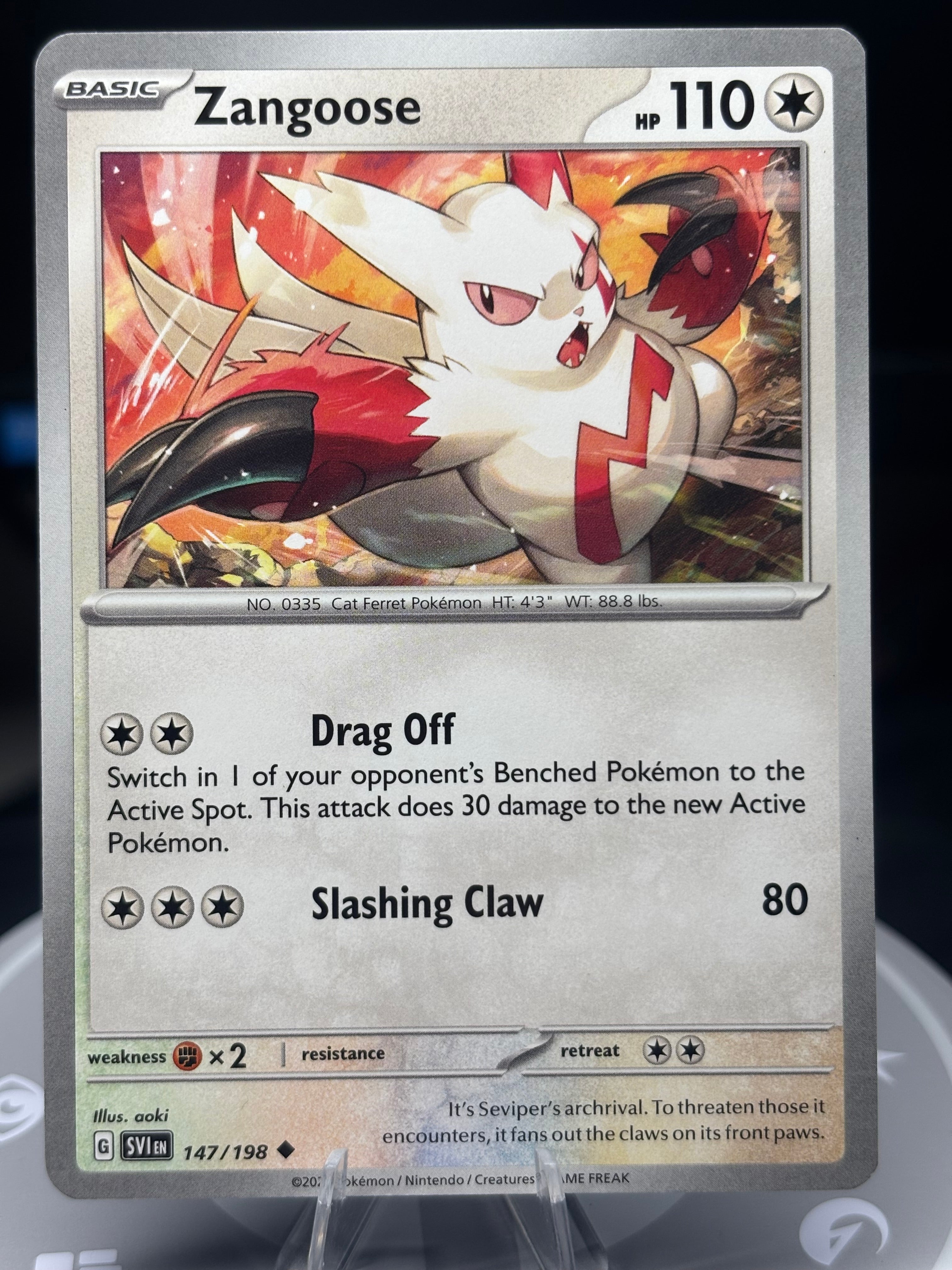 Zangoose - 147/198 - Scarlet & Violet