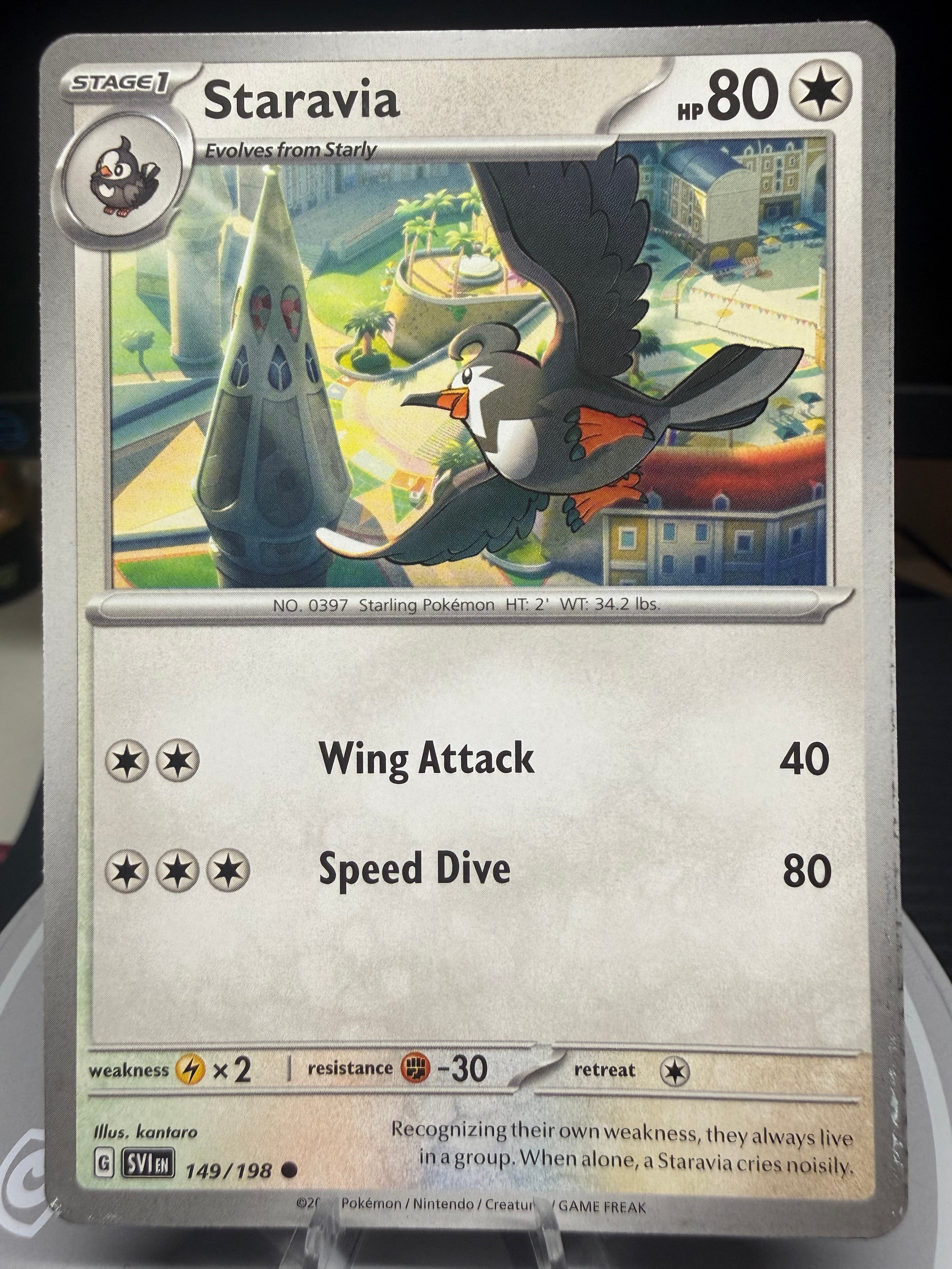 Staravia - 149/198 - Scarlet & Violet