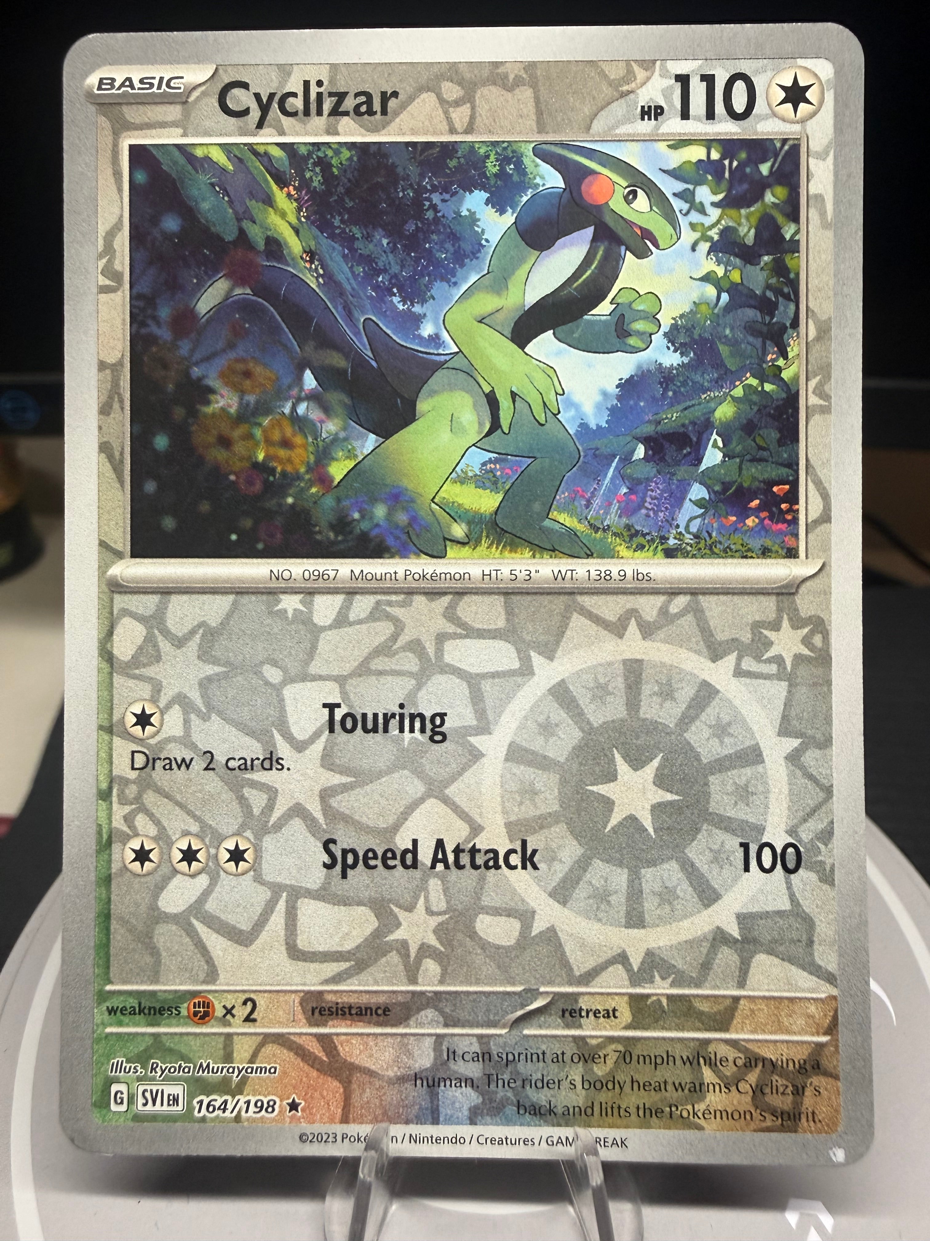 Cyclizar 164/198 - Reverse Holo- Scarlet Violet