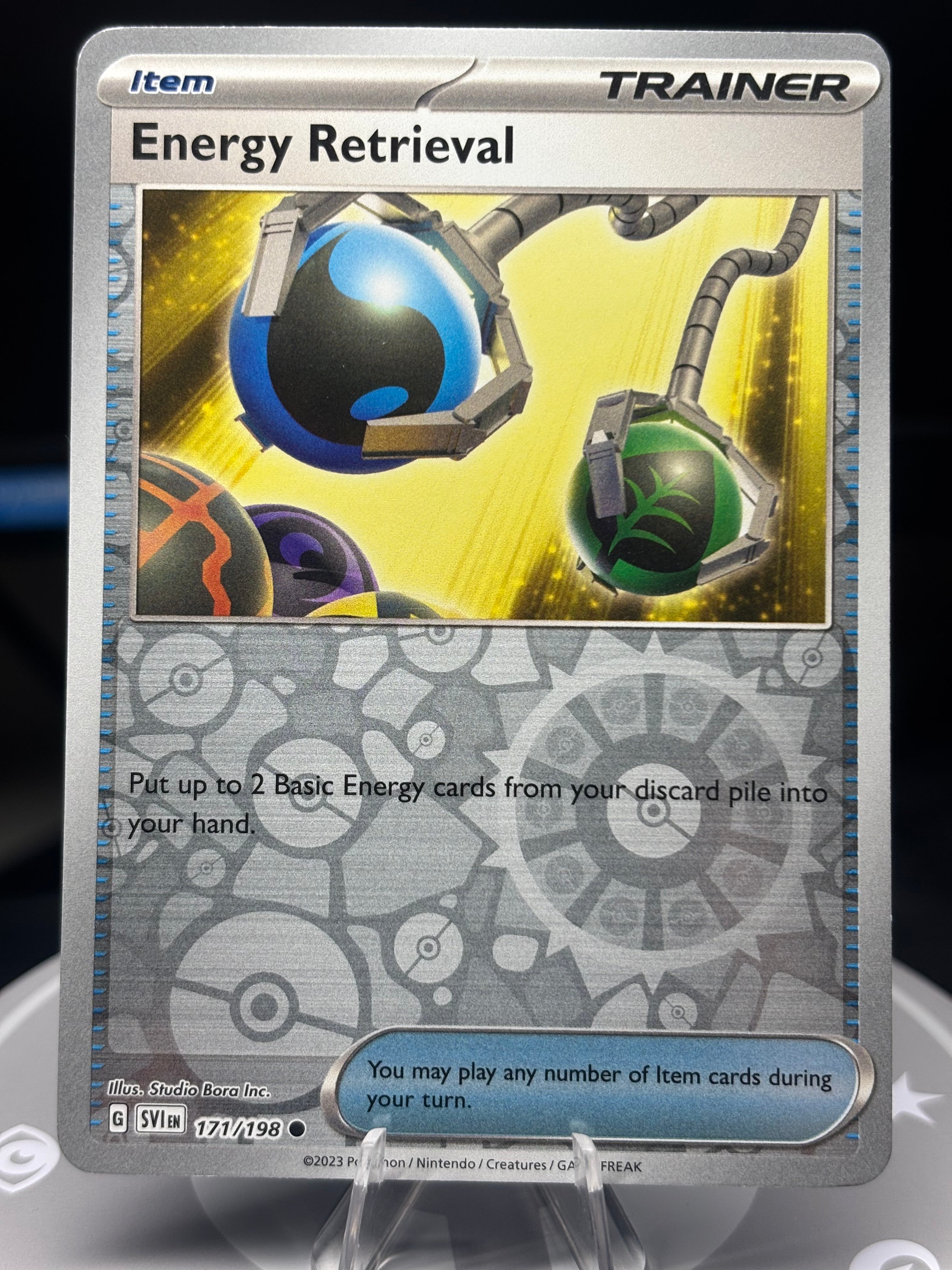 Energy Retrieval - 171/198 - Reverse Holo - Scarlet & Violet