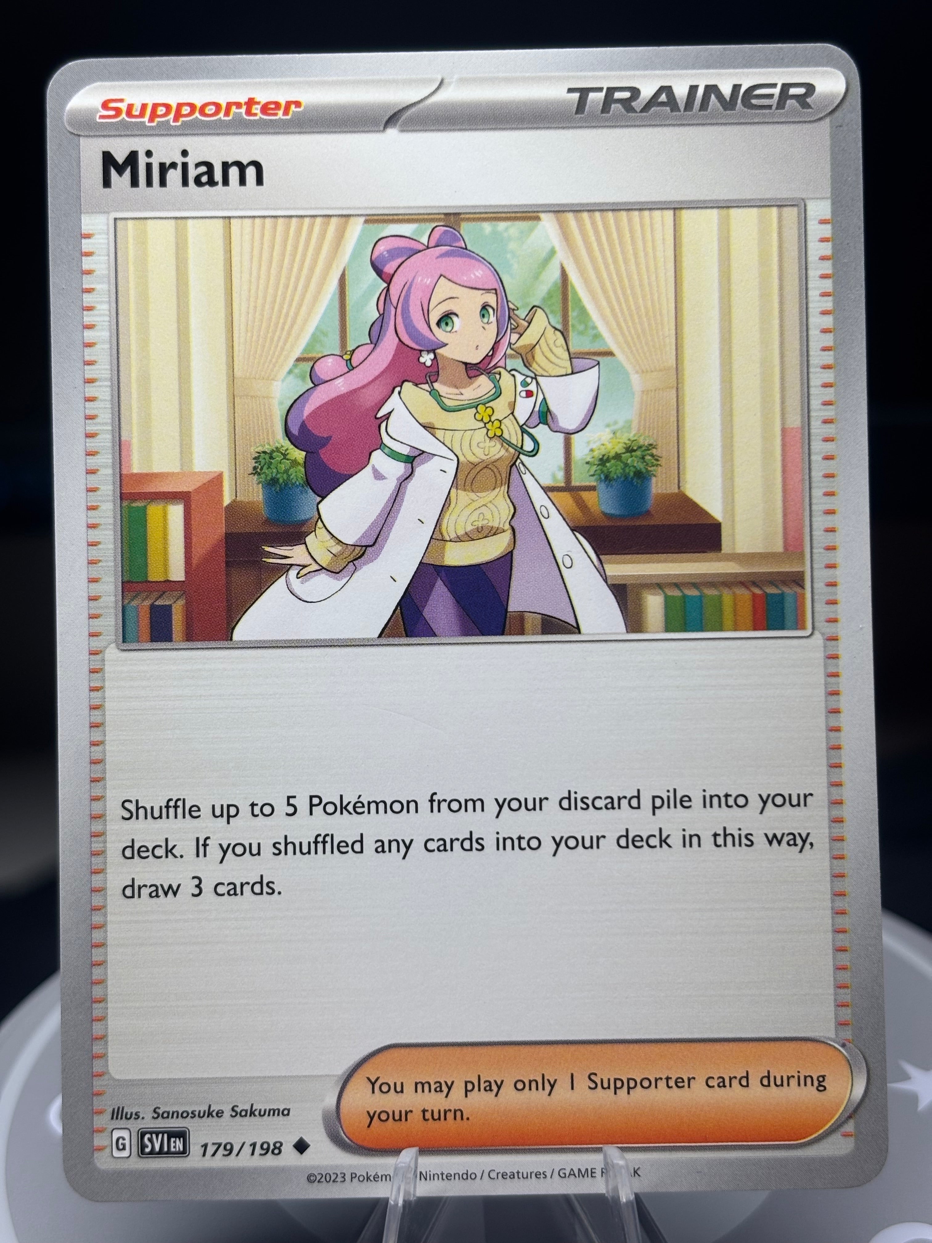 Miriam 179/198 - Scarlet & Violet