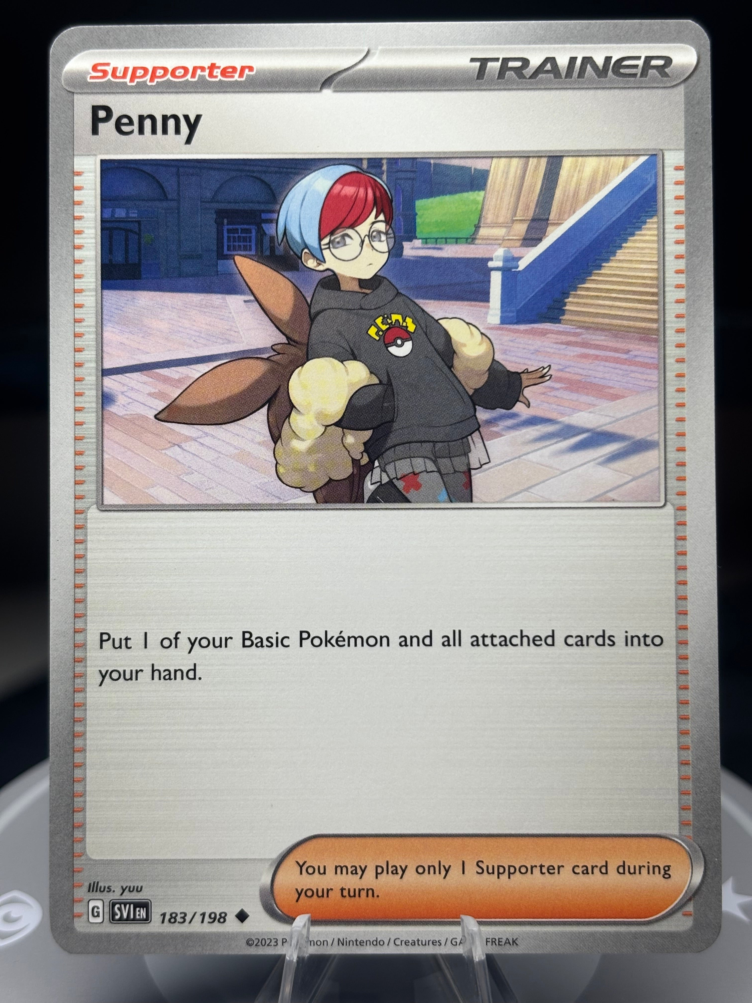 Pokemon Penny 183/198 Scarlet & Violet