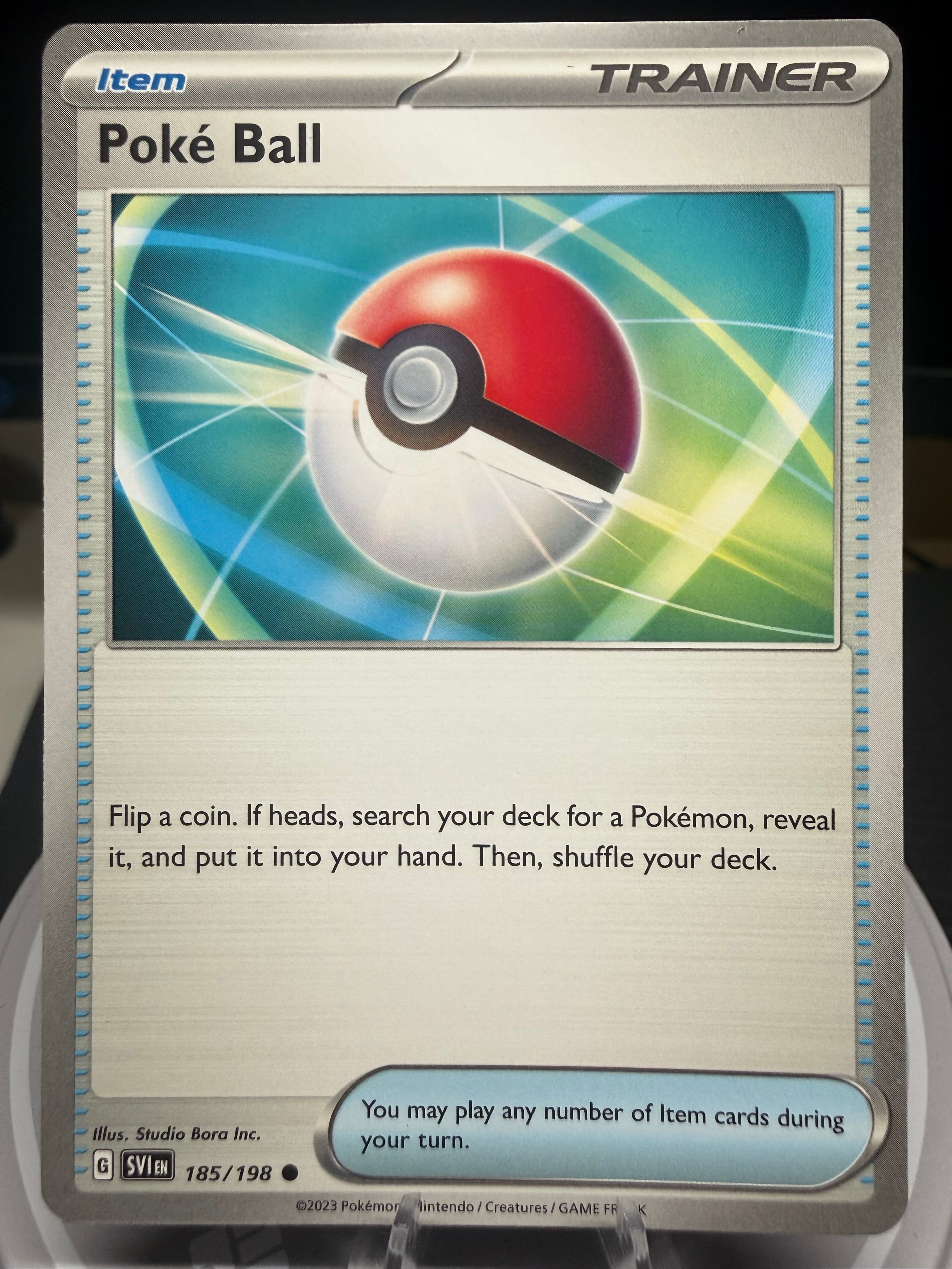 Pokemon - Poke Ball - 185/198 - Scarlet Violet