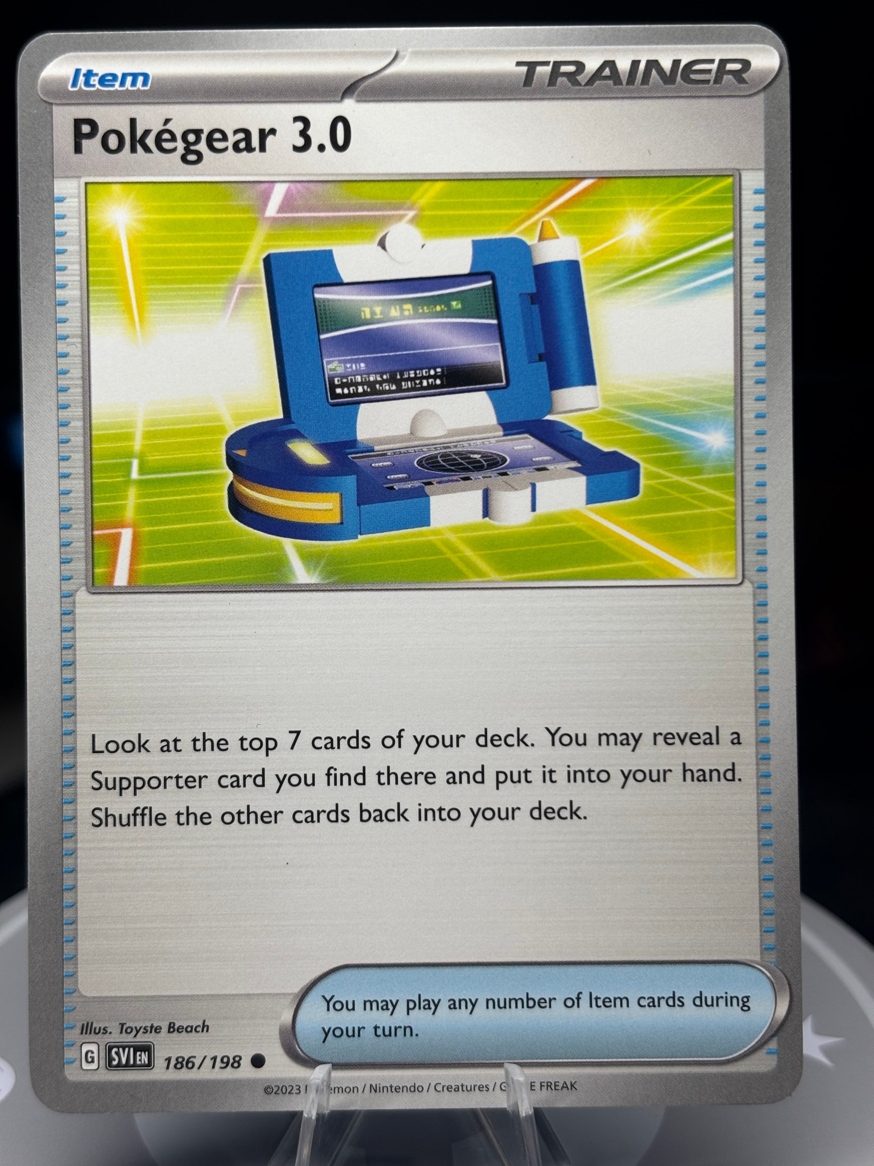 Pokegear 3.0 - 186/198 - Scarlet & Violet