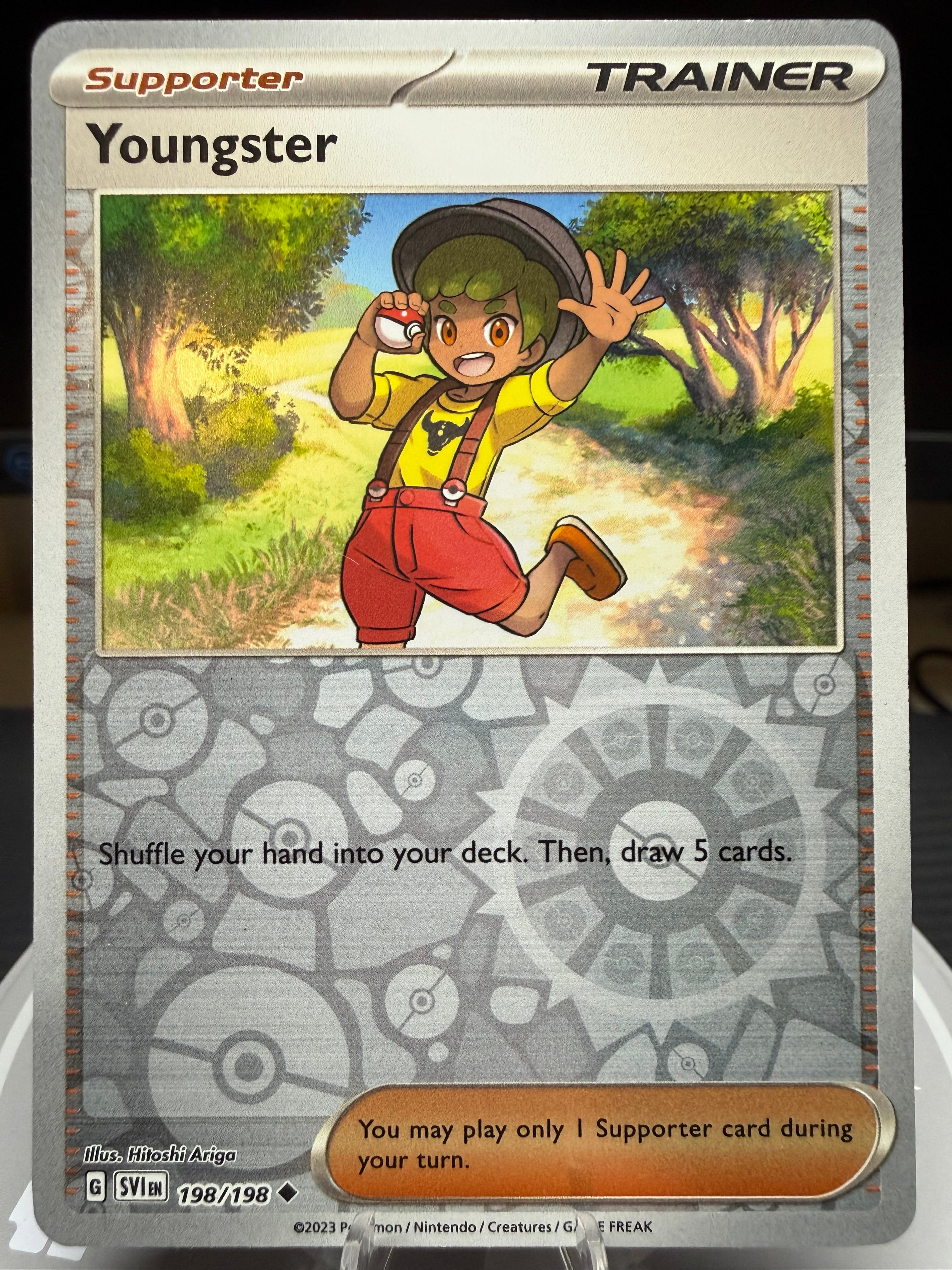 Youngster - 198/198 - Reverse Holo - Scarlet & Violet