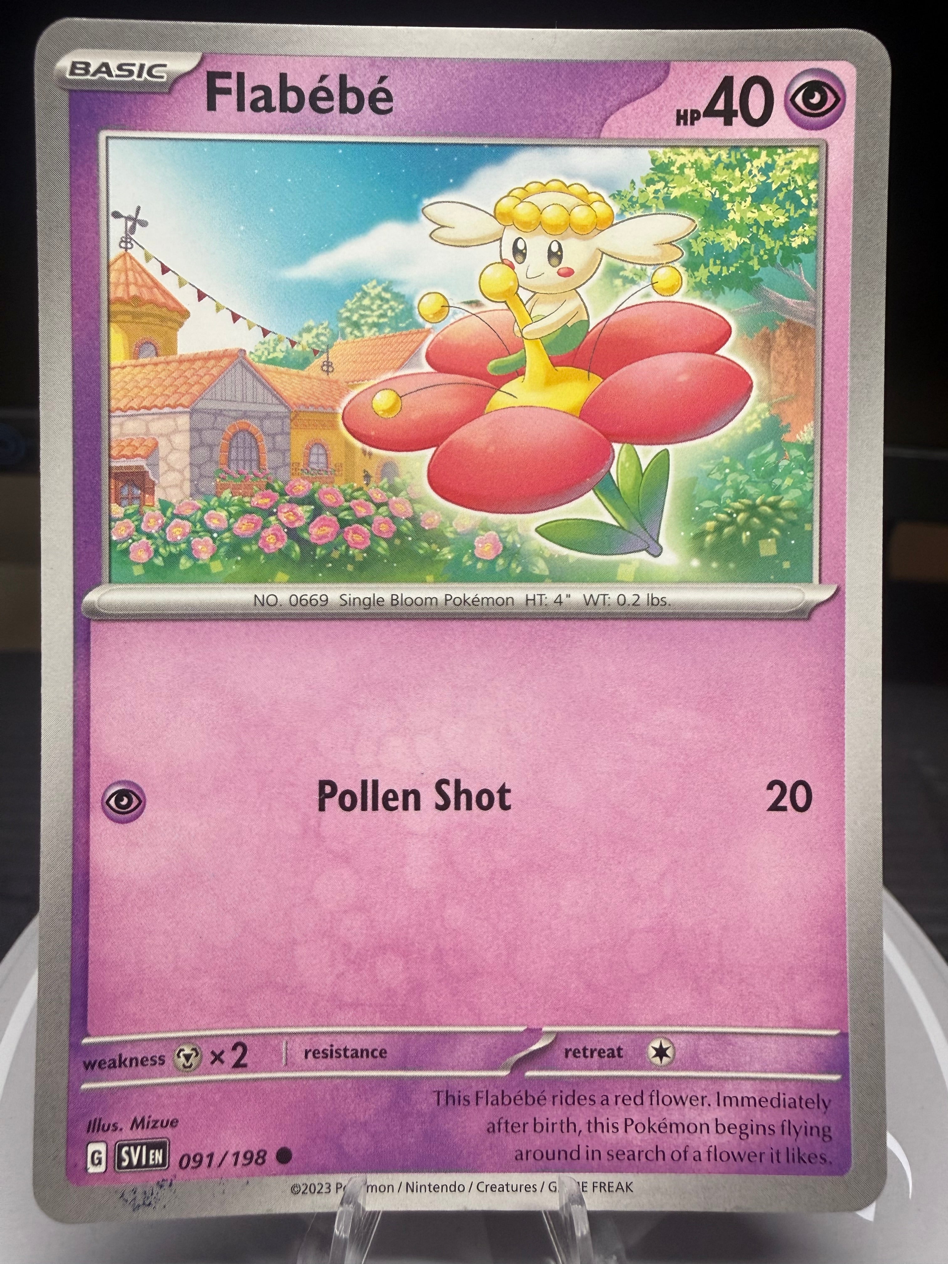 Flabebe 091/198 Common SV01: Scarlet & Violet