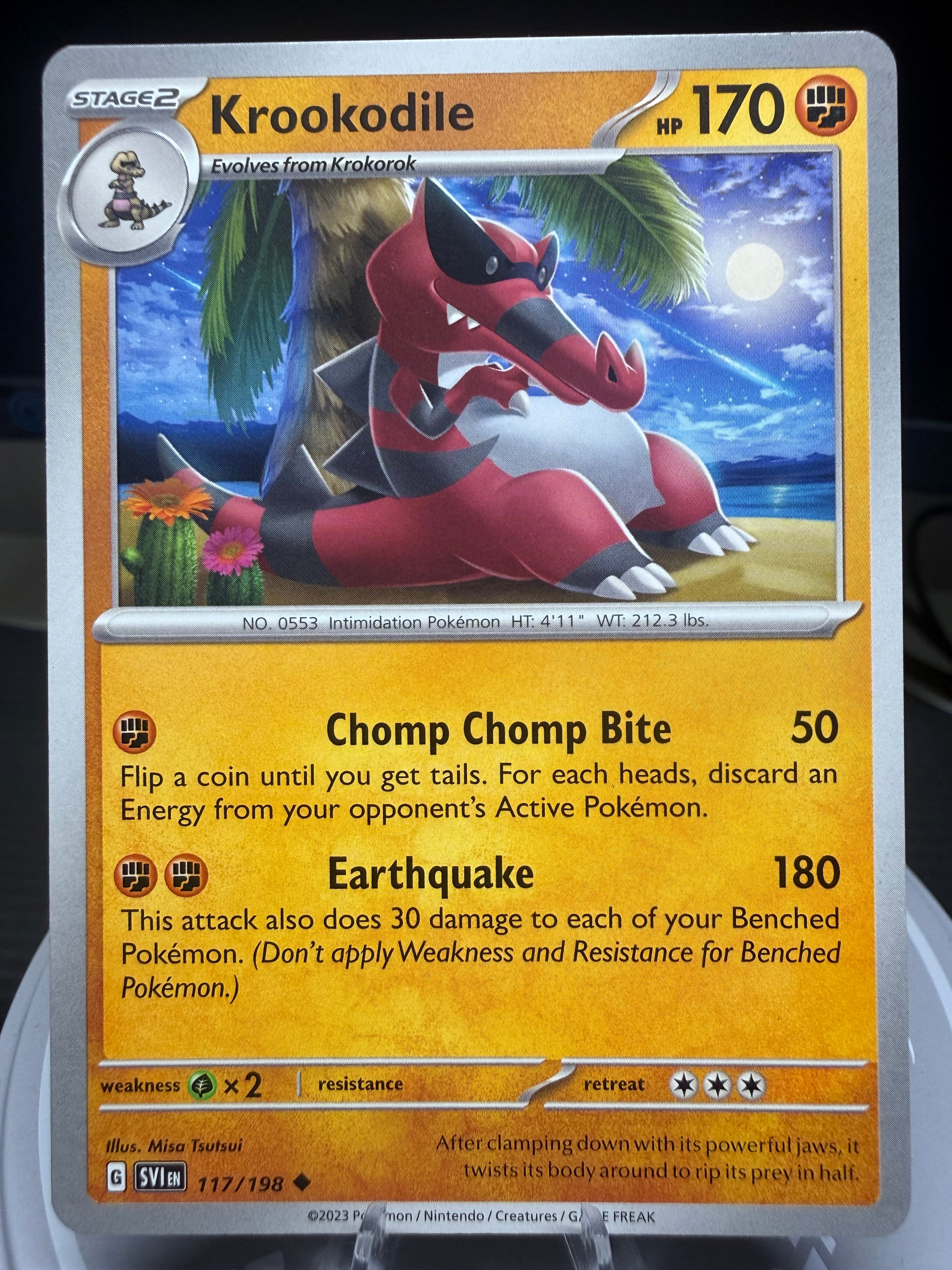 Krookodile - 117/198 - Scarlet & Violet