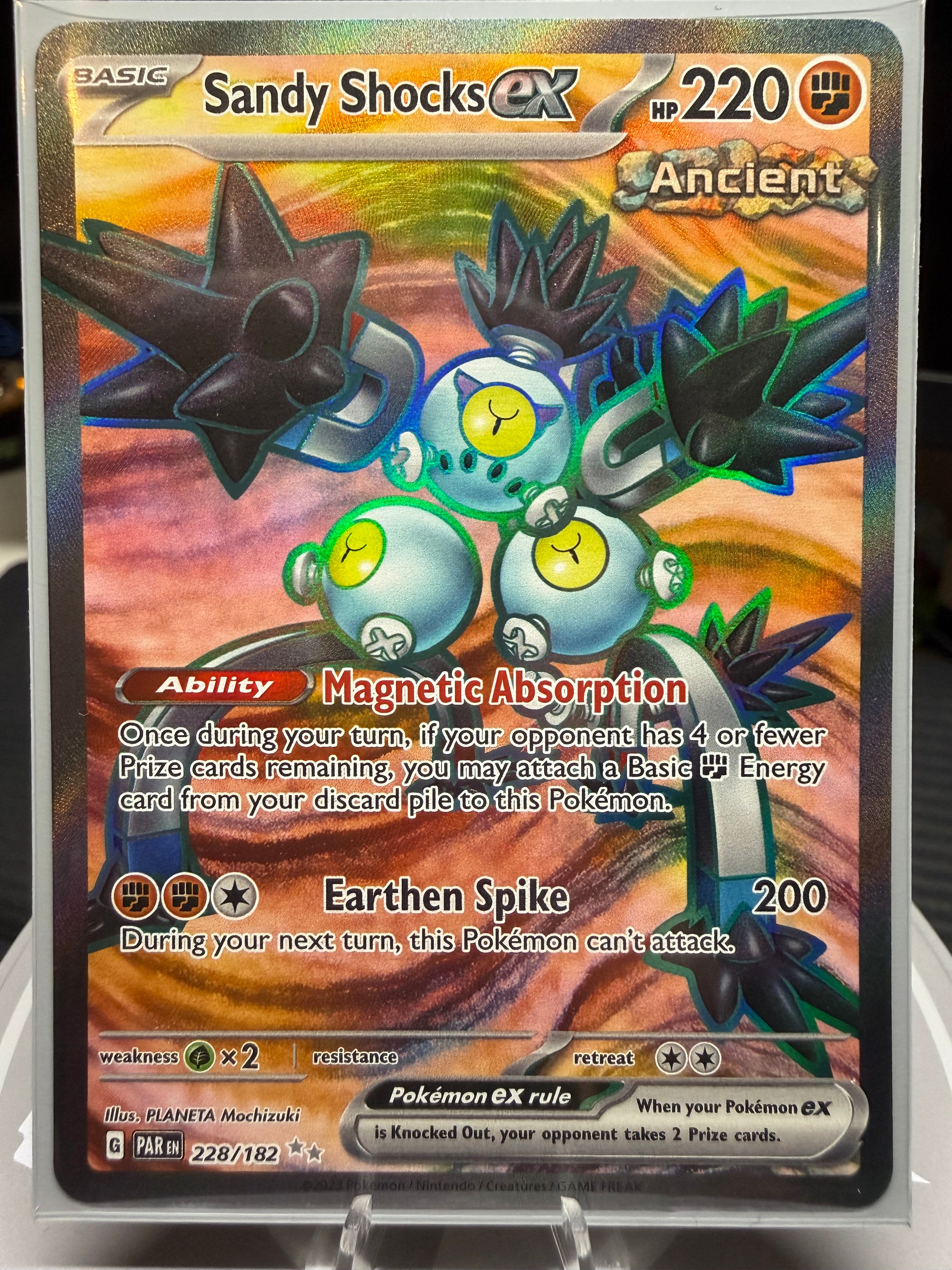 Sandy Shocks ex - 228/182 - Ultra Rare - Paradox Rift