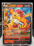 Simisear V - 022/159 - Ultra Rare - Crown Zenith