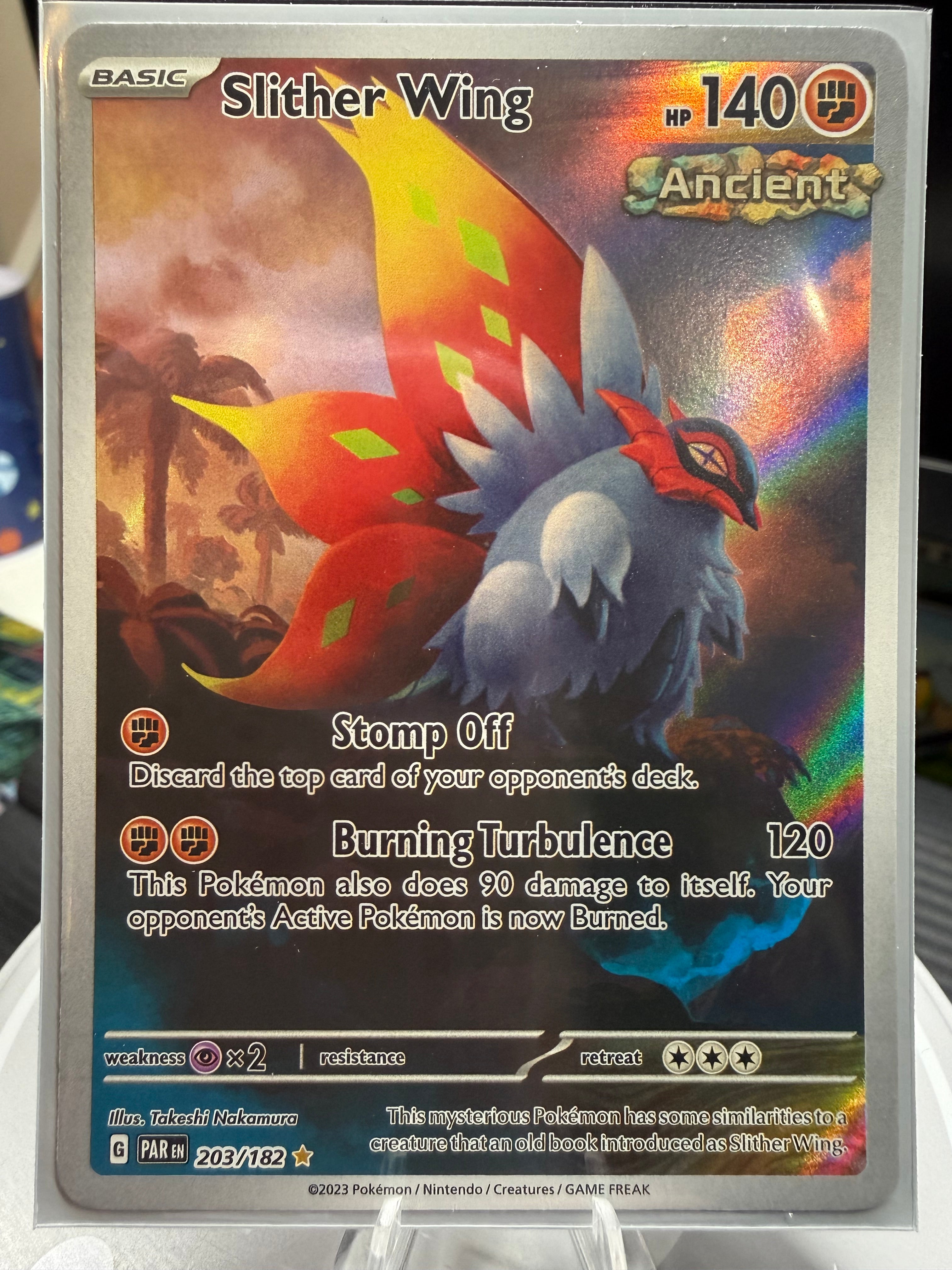 Slither Wing 203/182 - Paradox Rift - Illustration Rare