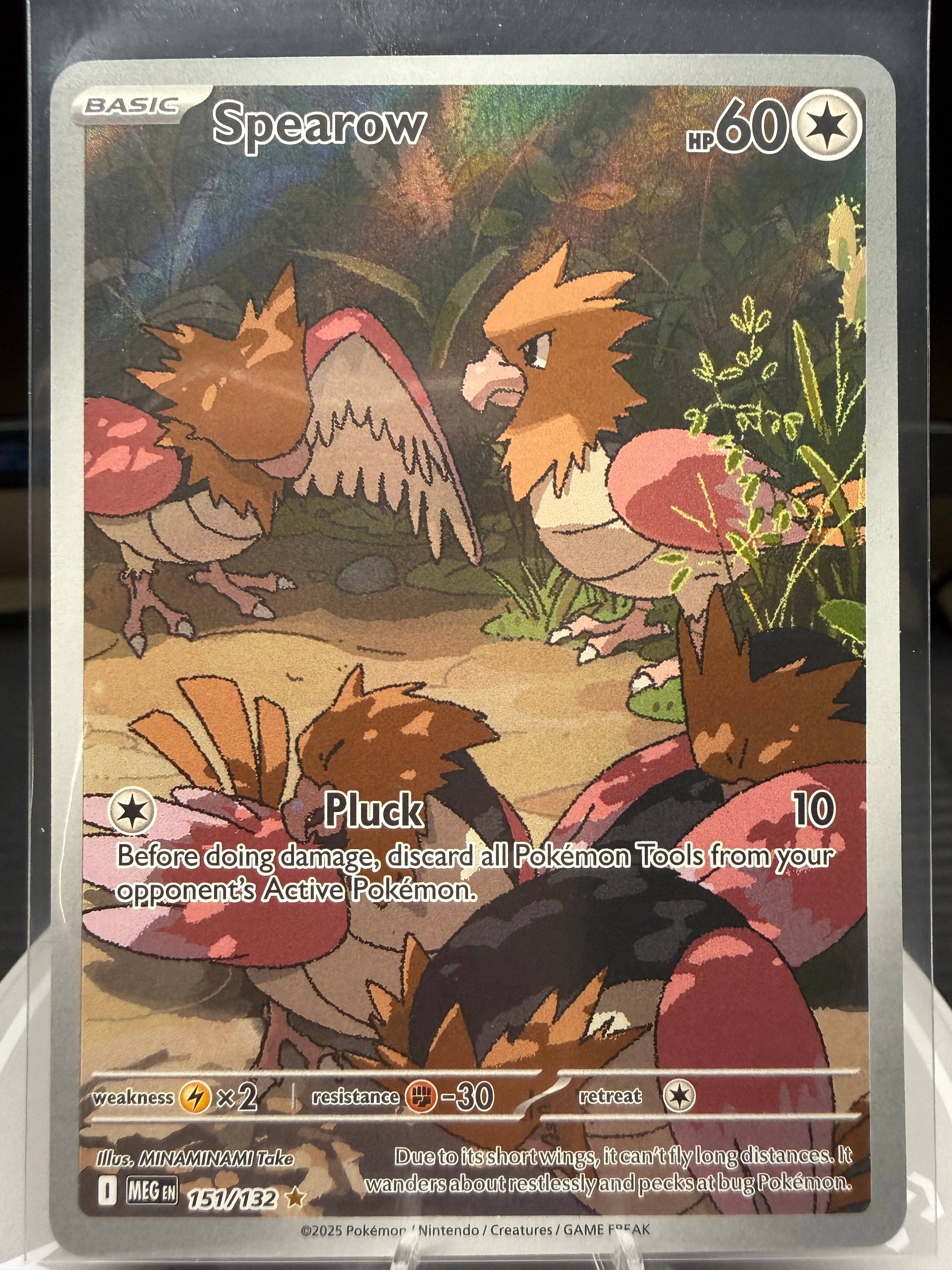 Spearow - 151/132 - Illustration Rare - Mega Evolution