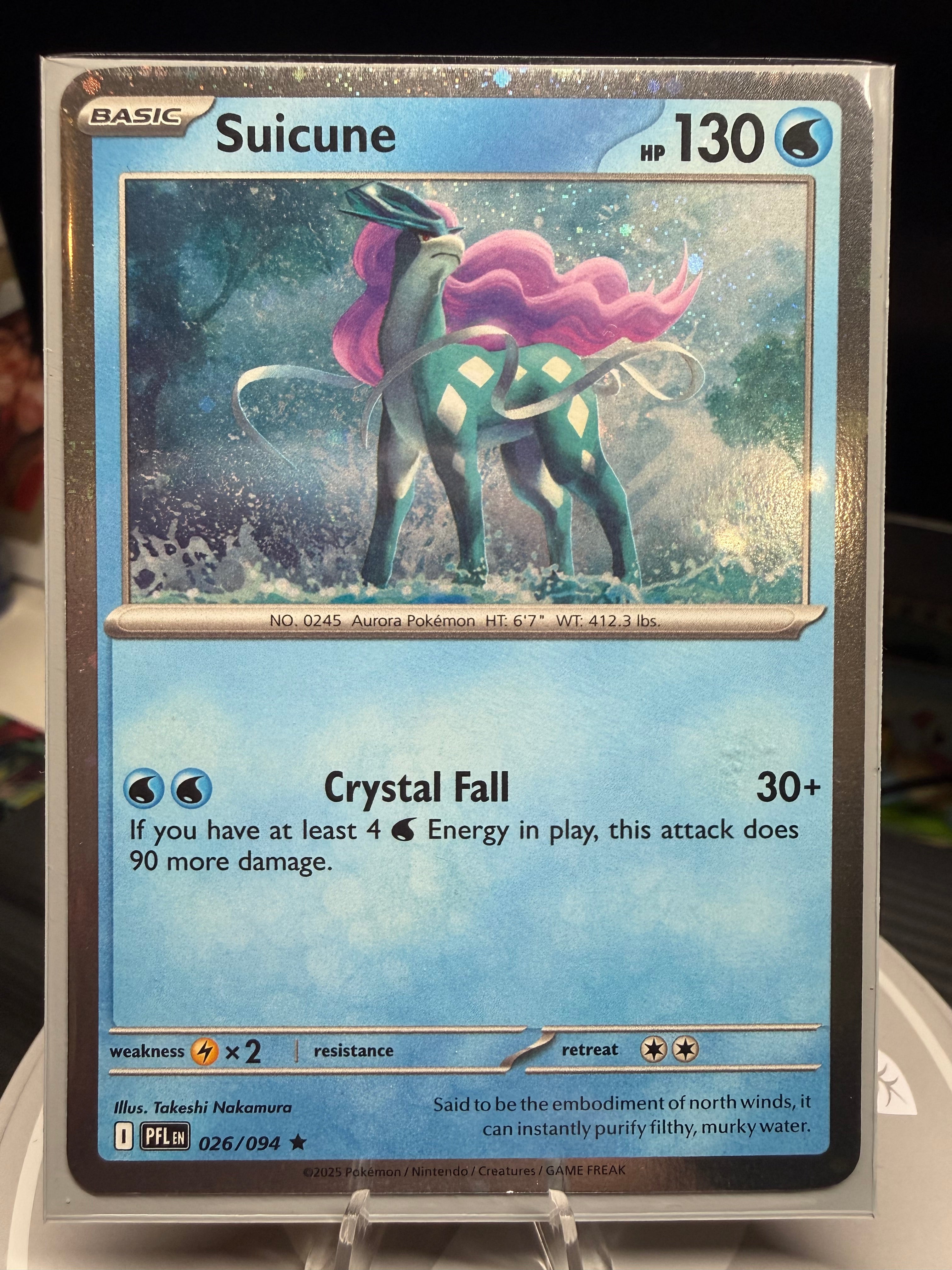 Suicune - 026/094 - Holo Rare - Phantasmal Flames