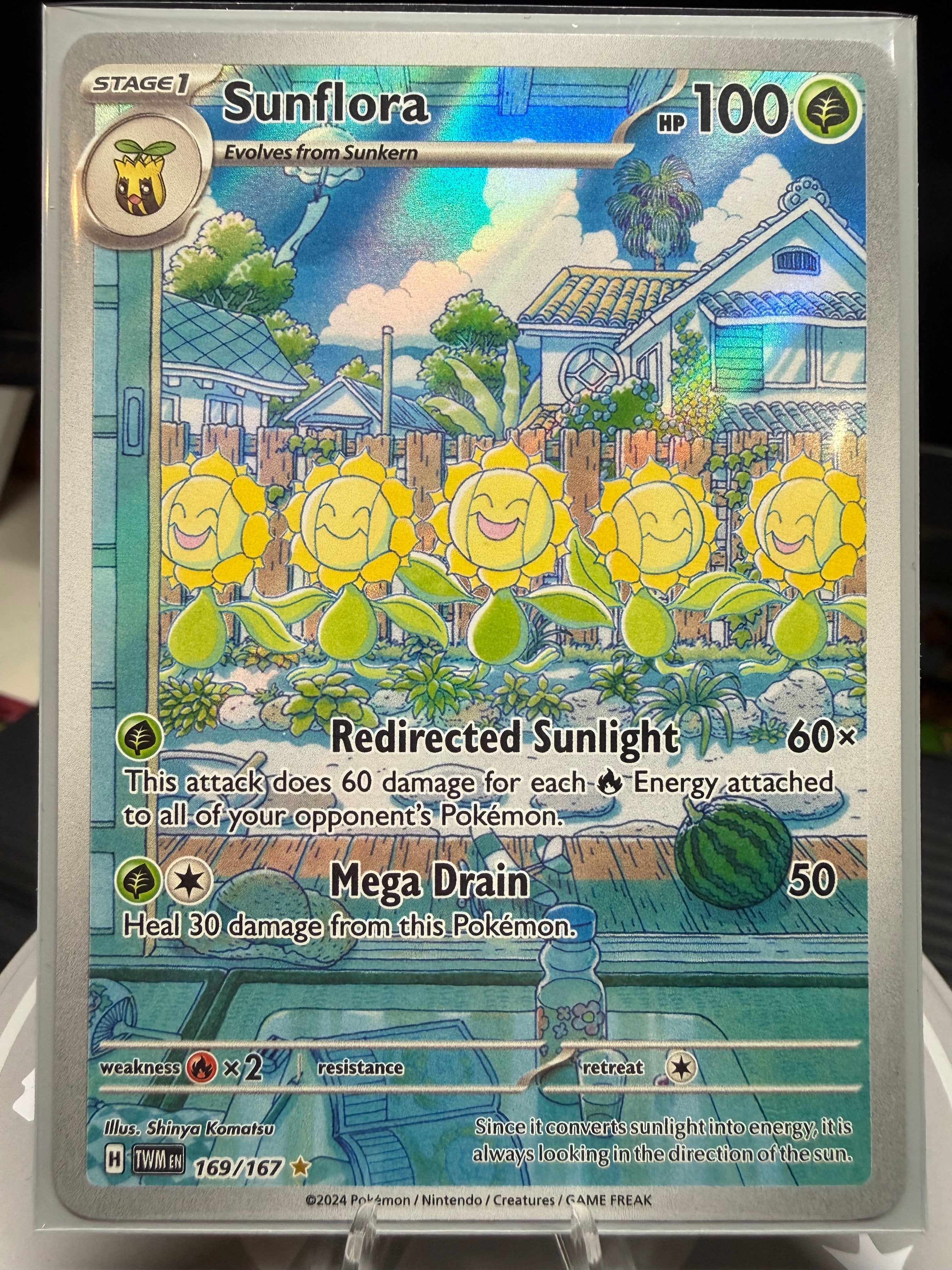 Sunflora - 169/167 - Illustration Rare - Twilight Masquerade