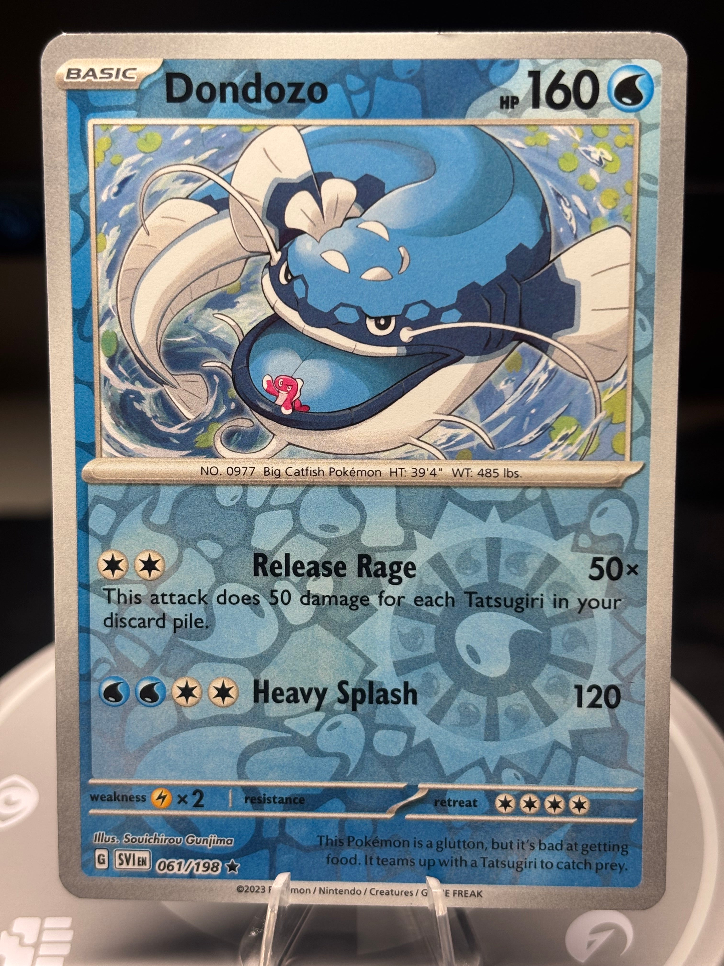 Dondozo 061/198 Reverse Holo - Scarlet and Violet