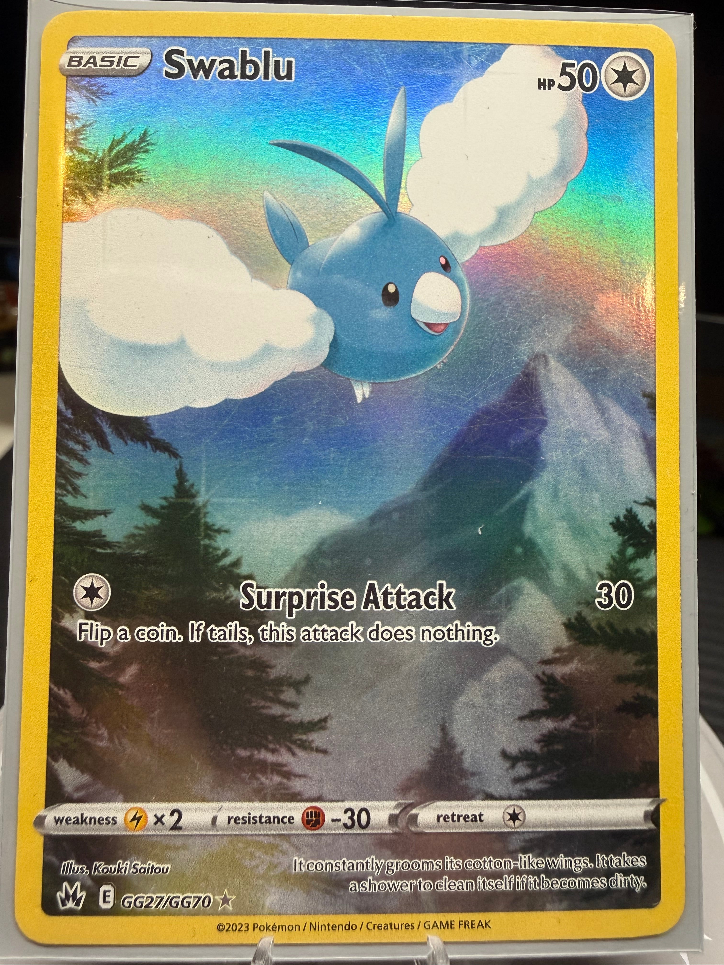 Swablu - GG27/GG70 - Holo - Crown Zenith Galarian