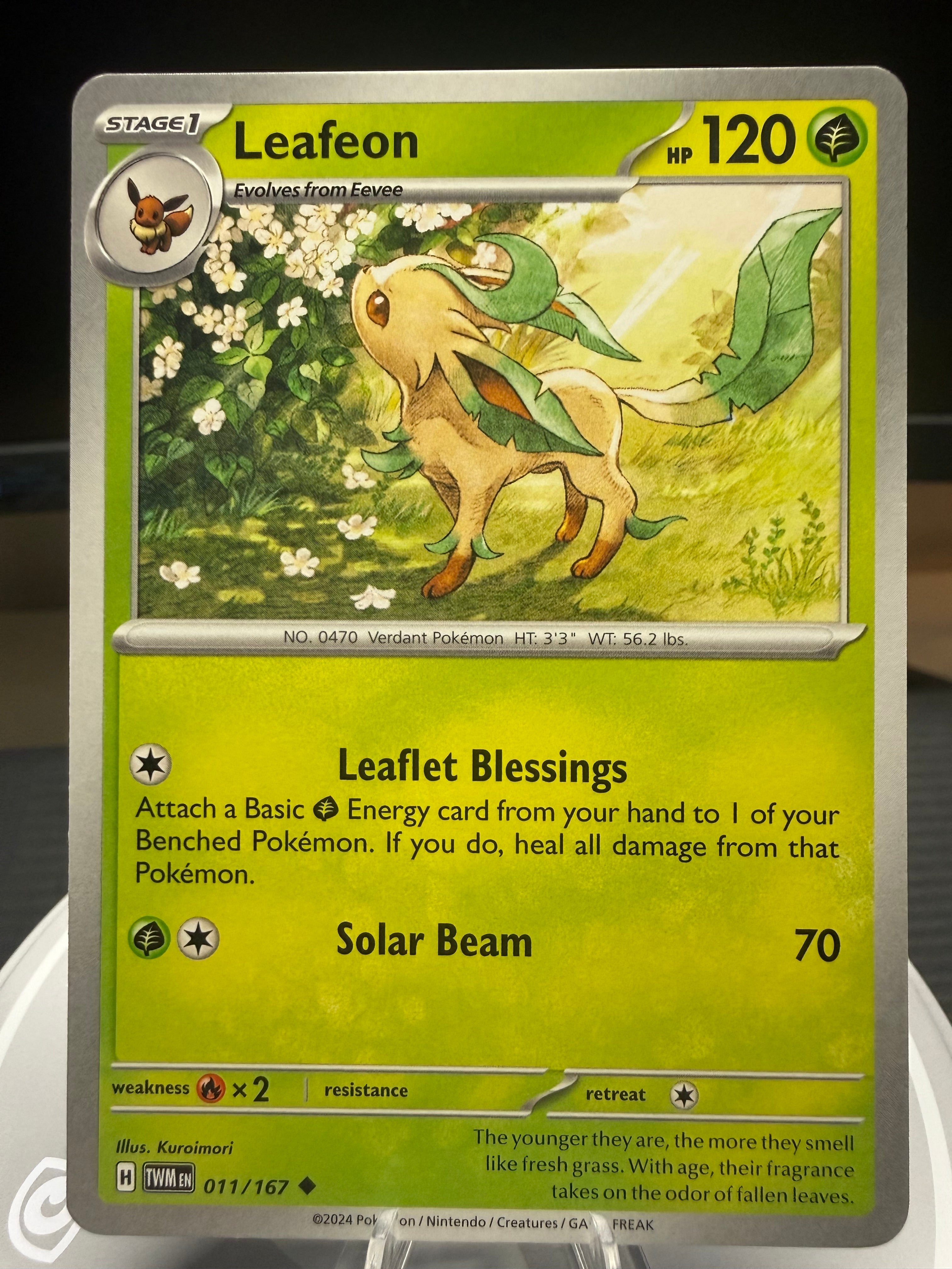 Leafeon - 011/167 - Twilight Masquerade
