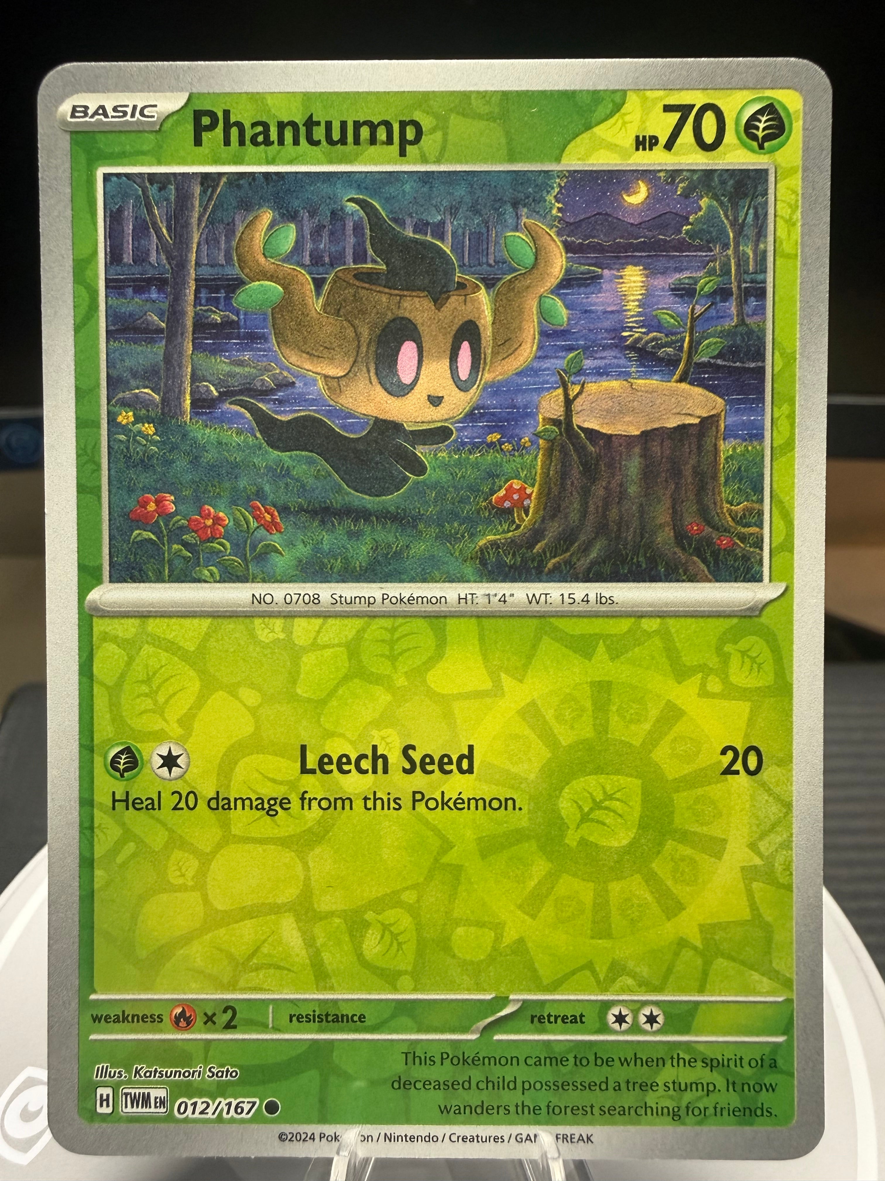 Phantump - 012/167 - Reverse Holo - Twilight Masquerade