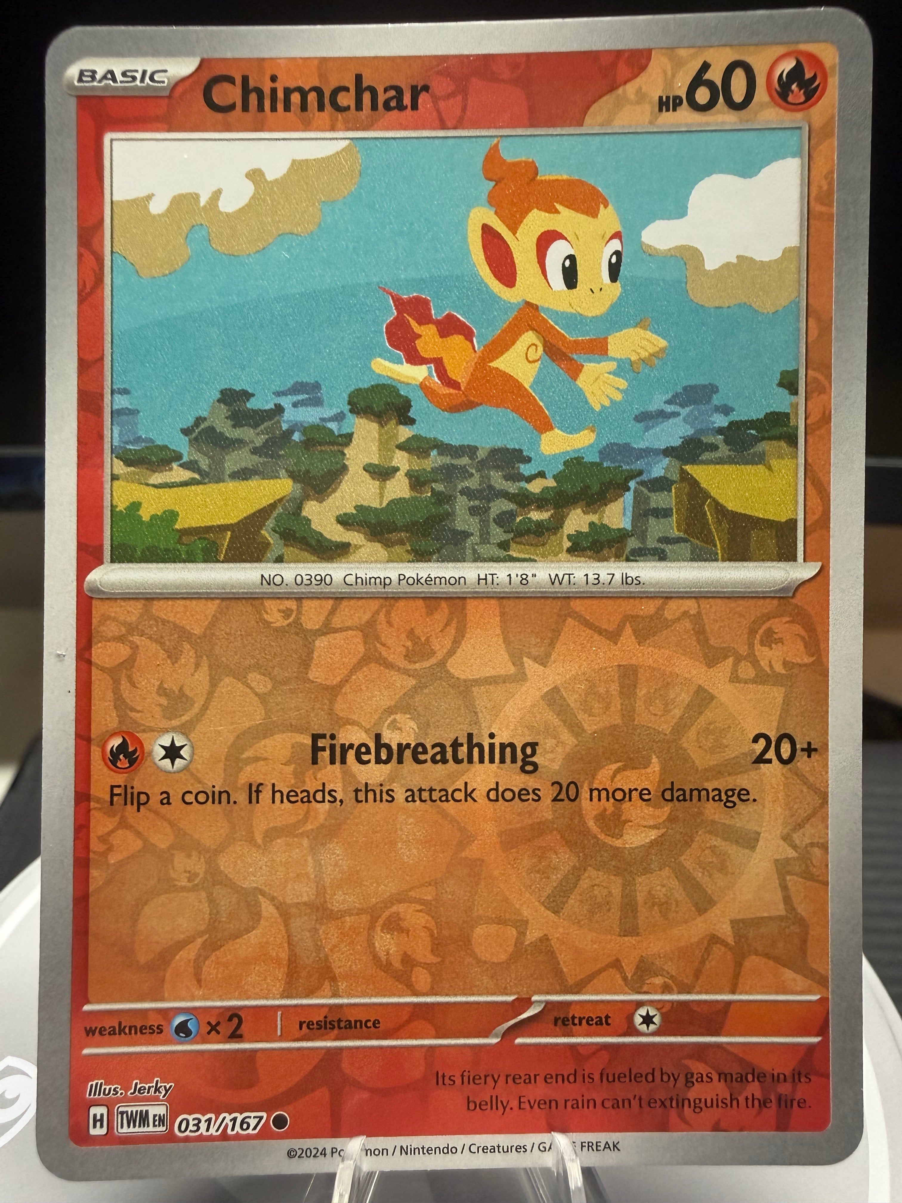 Chimchar - 031/167 - Reverse Holo - Twilight Masquerade
