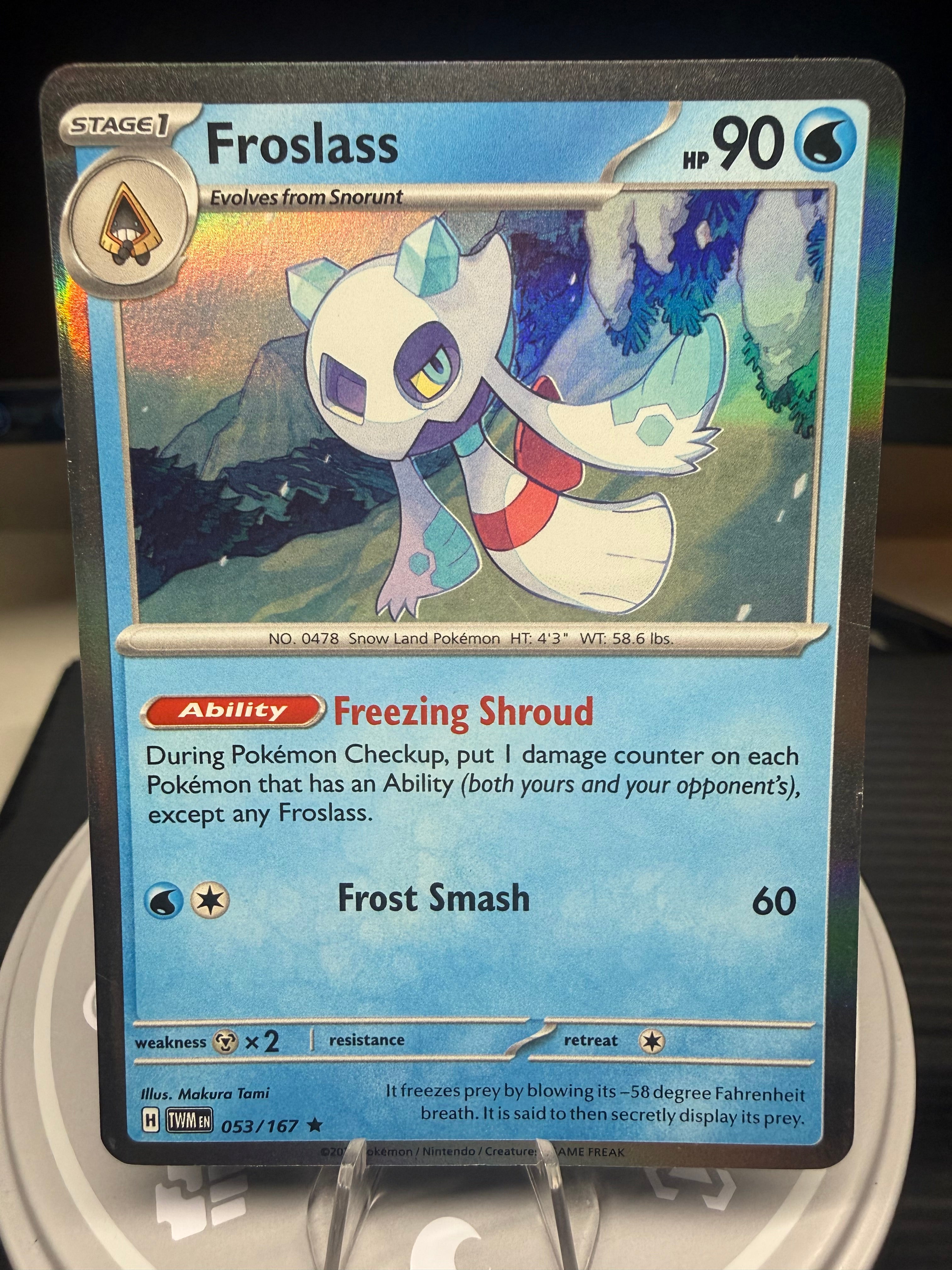 Froslass  - Twilight Masquerade - 053/167 - Holo Rare