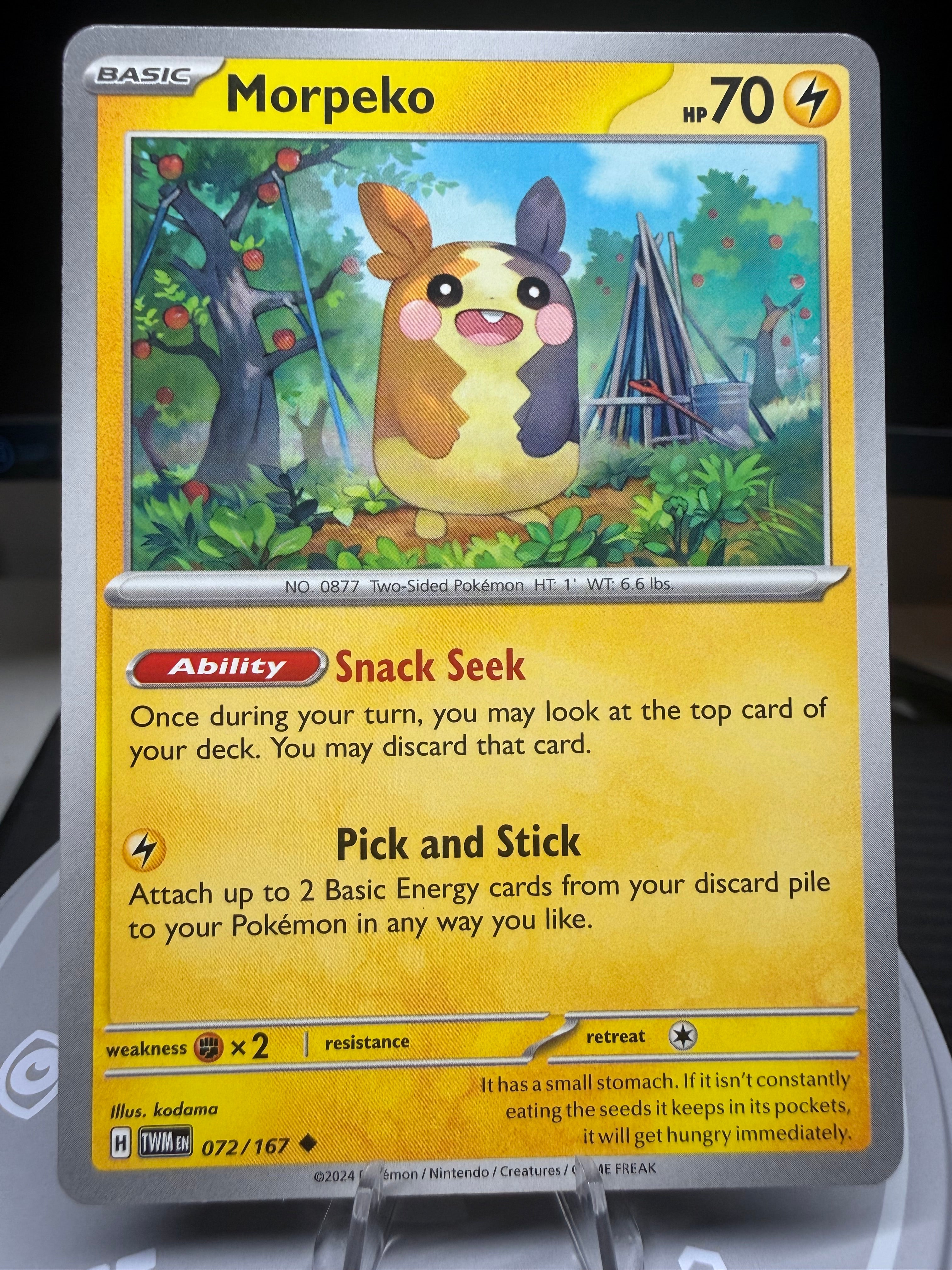 Morpeko 072/167 - Twilight Masquerade