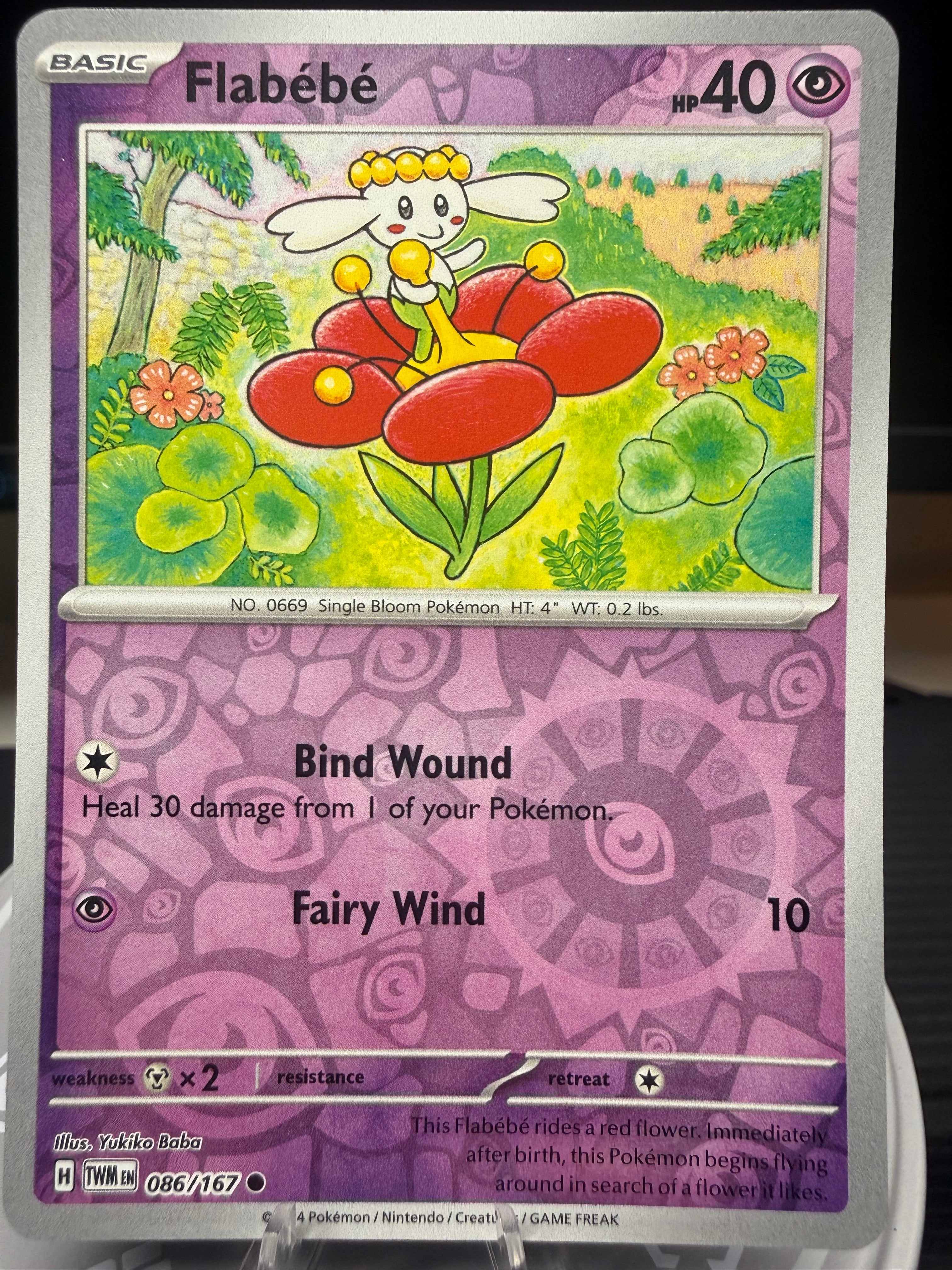 Flabebe - 086/167 - Reverse Holo - Twilight Masquerade