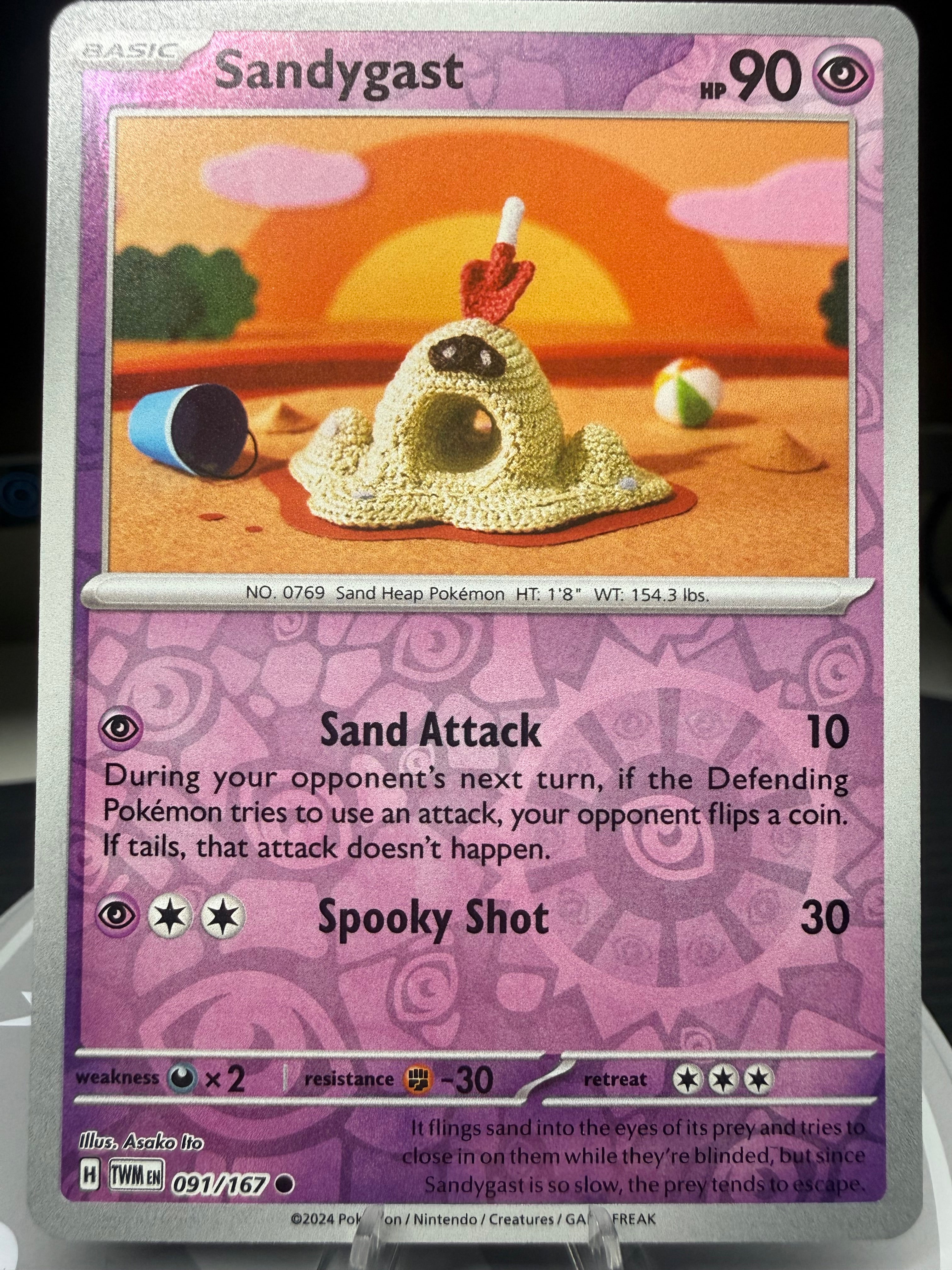 Sandygast - 091/167 - Reverse Holo - Twilight Masquerade