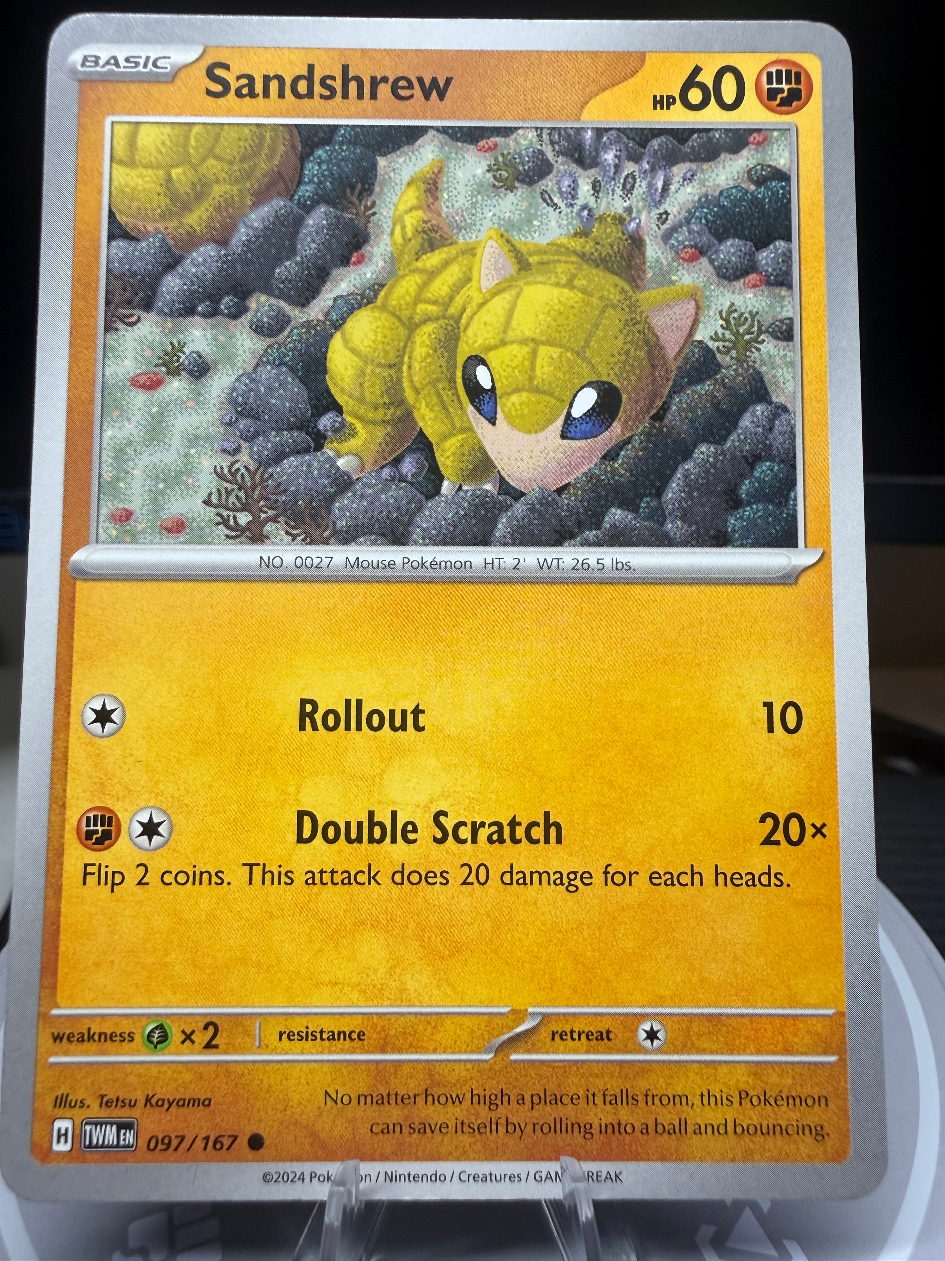 Sandshrew - 097/167 - Twilight Masquerade