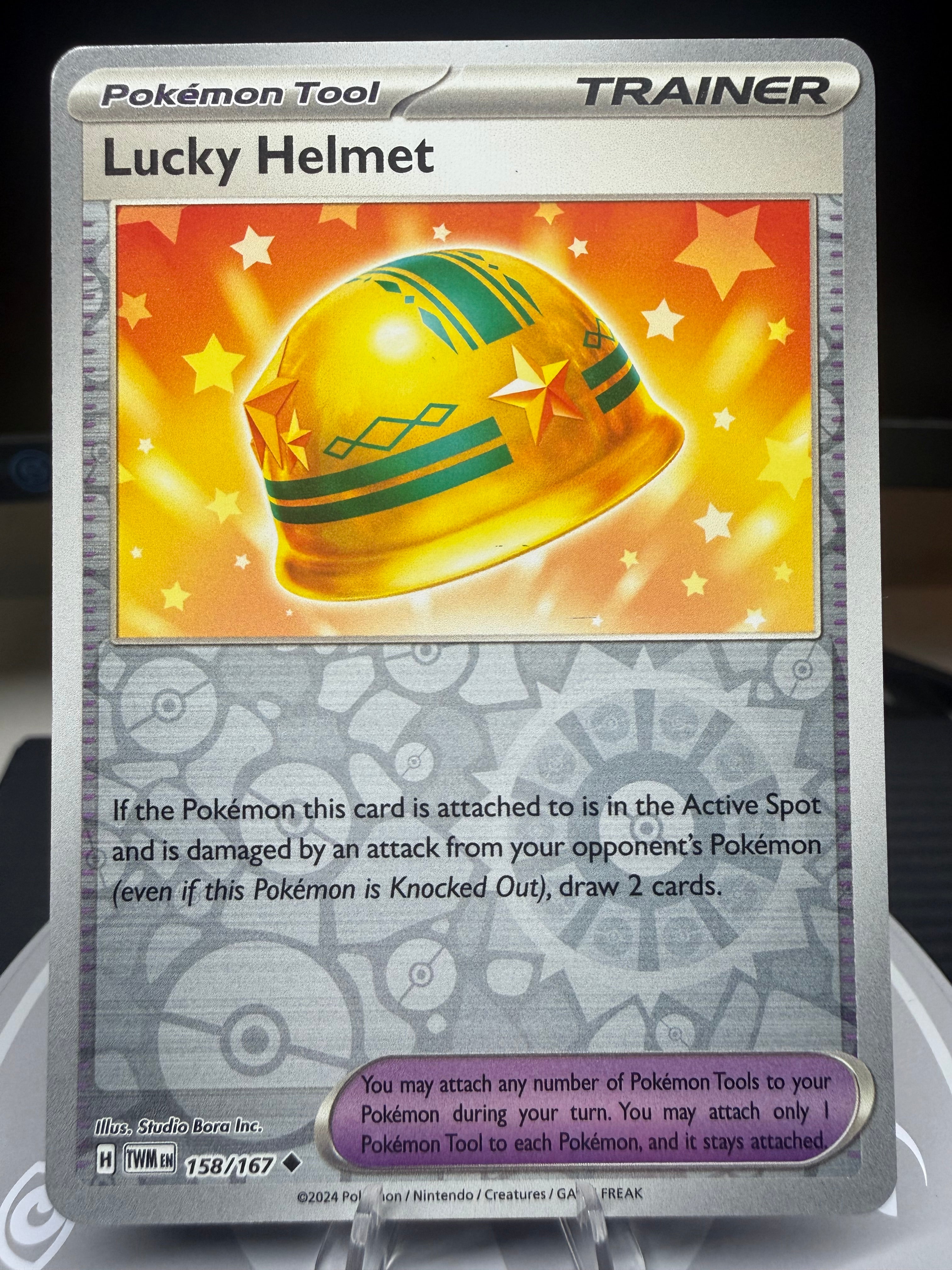 Lucky Helmet - 158/167 - Reverse Holo - Twilight Masquerade