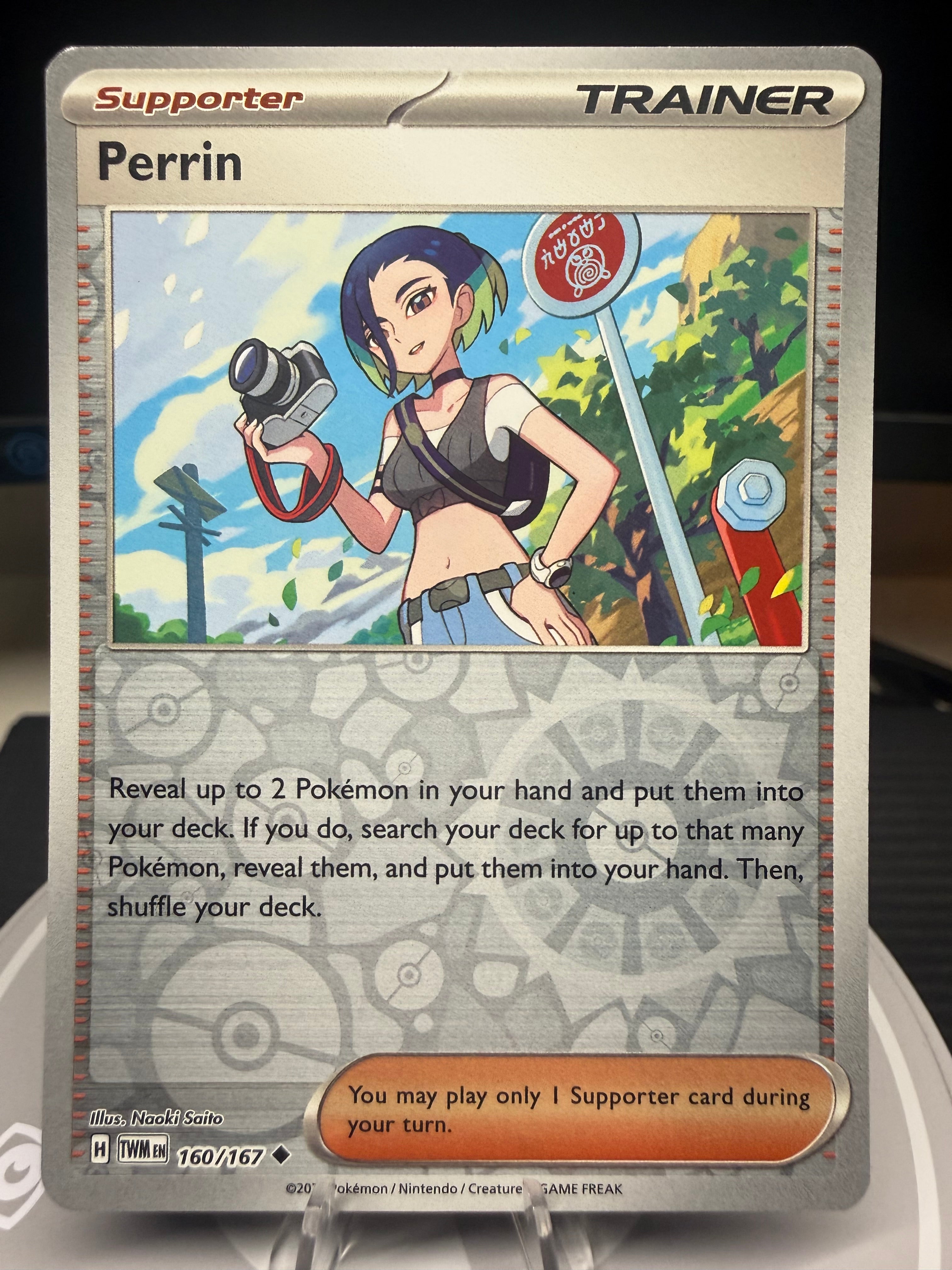 Perrin - 160/167 - Reverse Holo - Twilight Masquerade