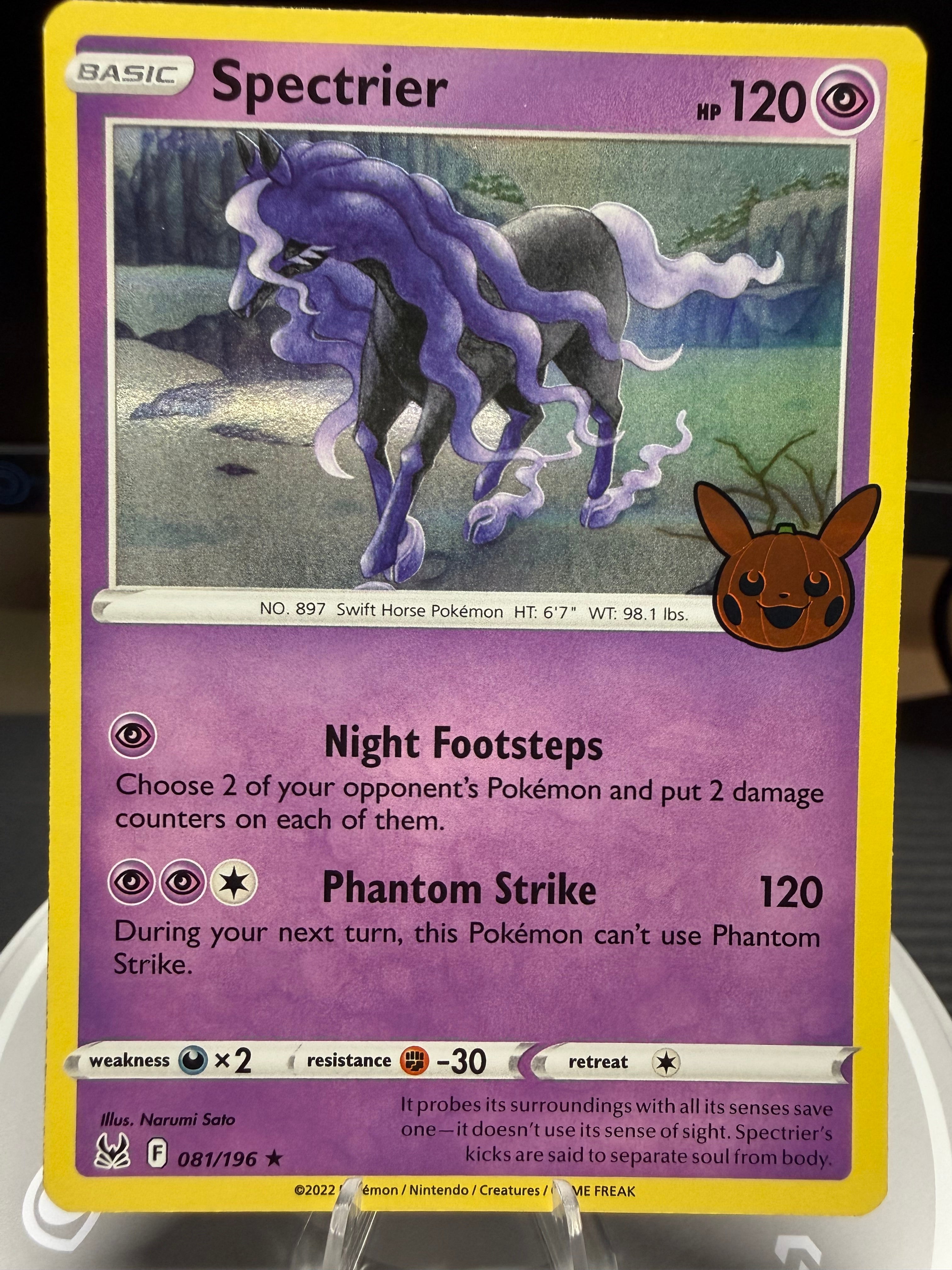 Spectrier 081/196 Holo Trick or Trade