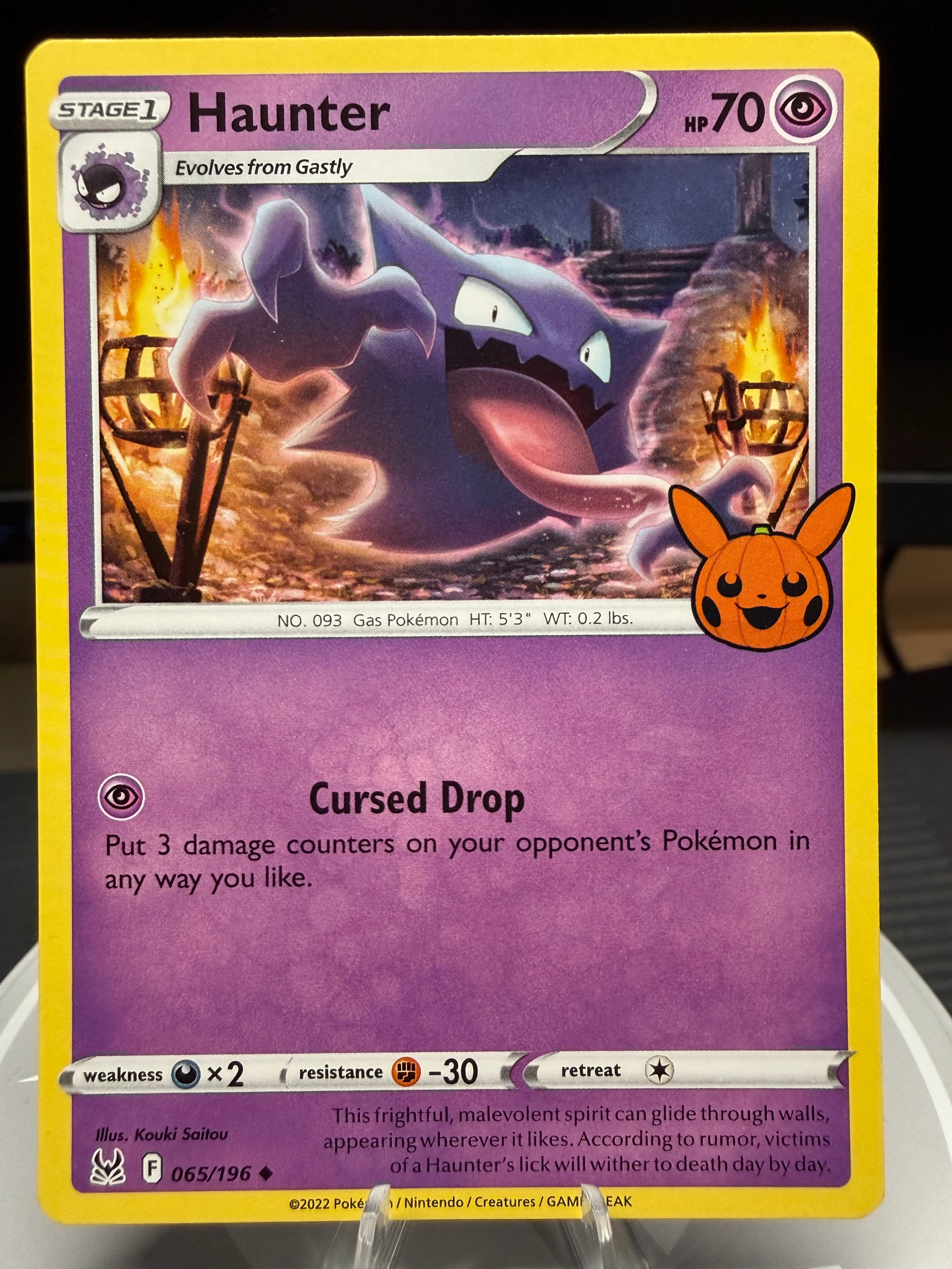 Haunter 065/196 Regular - Trick Or Trade