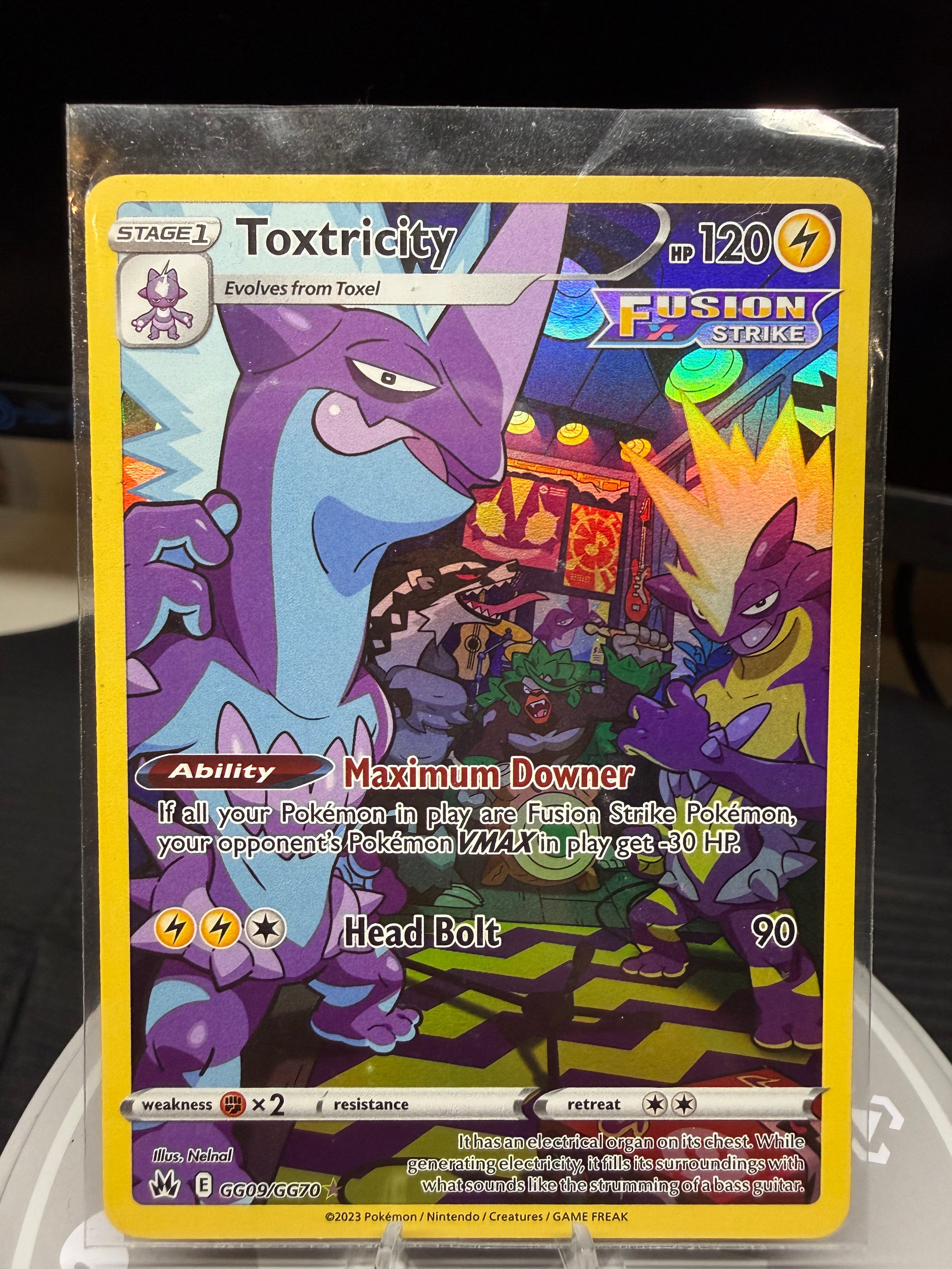 Pokemon Crown Zenith - Toxtricity - GG09/GG70